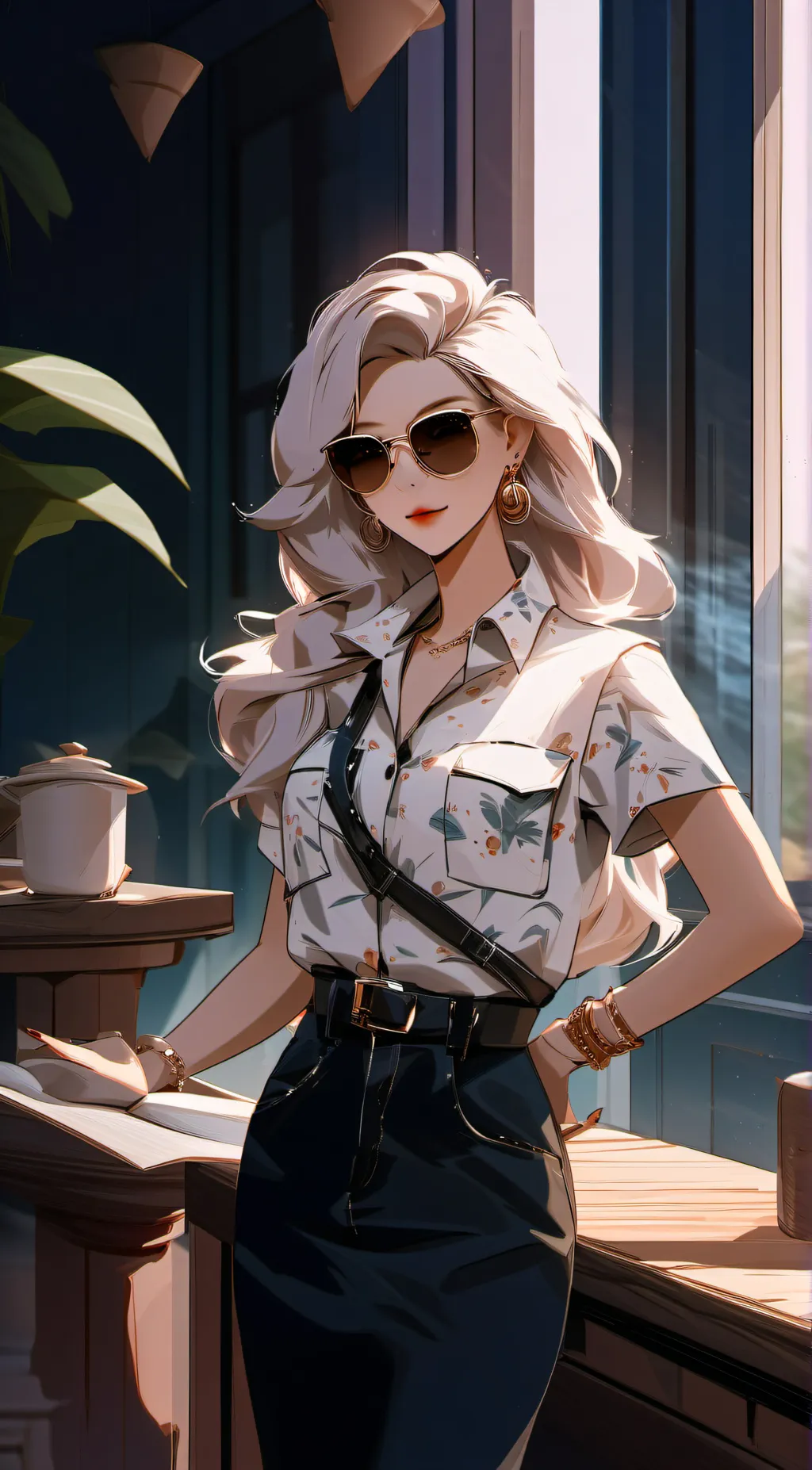 ai character: Stupid Karen background