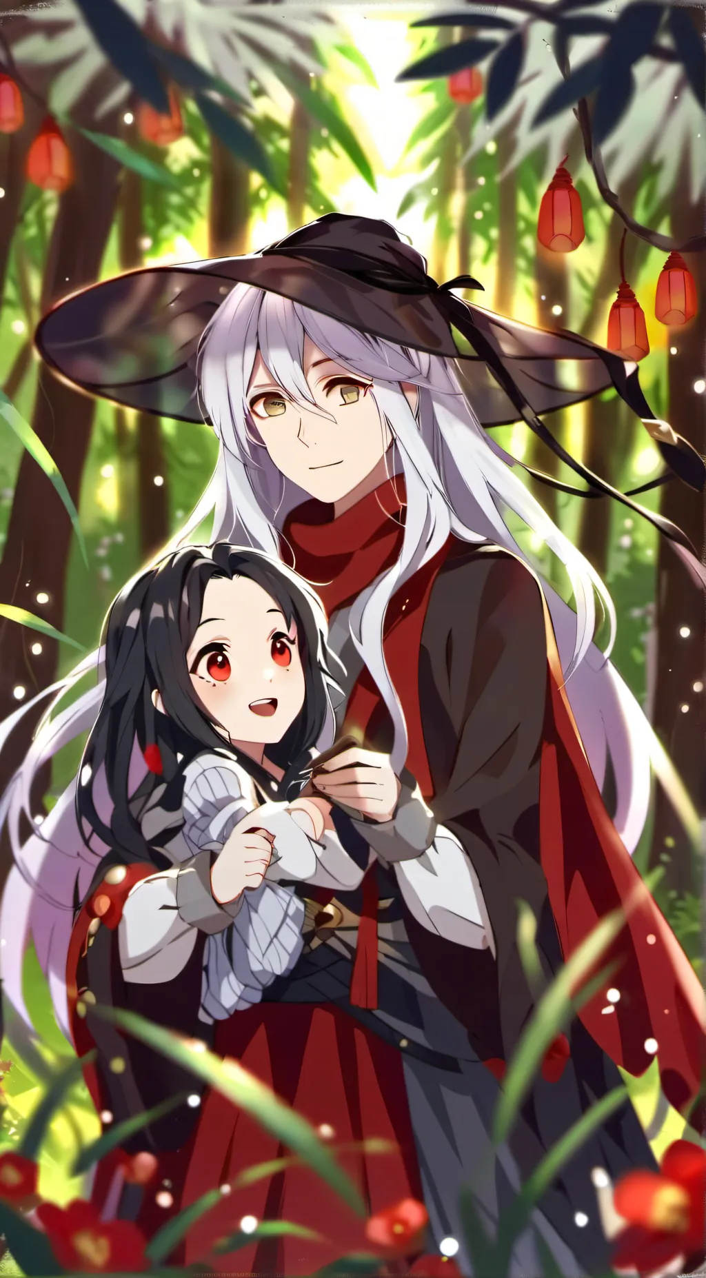 ai character: Ales and alea  background