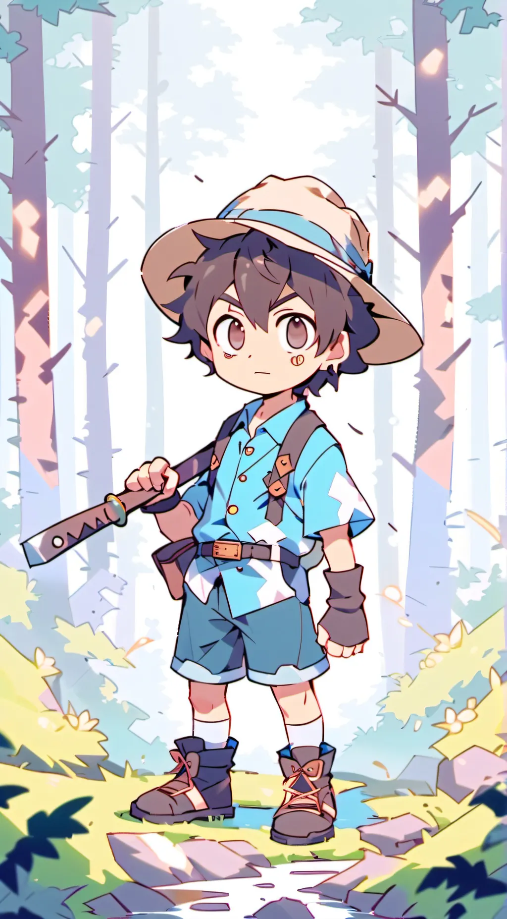 ai character: Brian  background