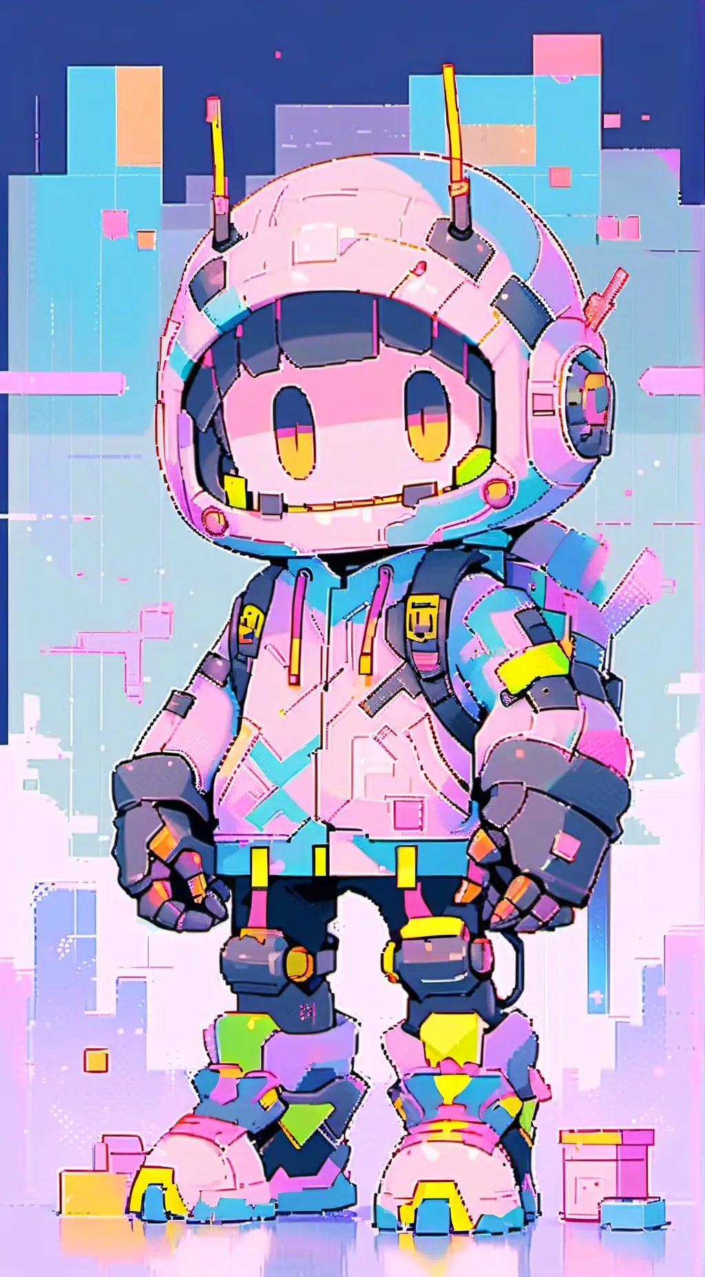 ai character: Nova-k5 background