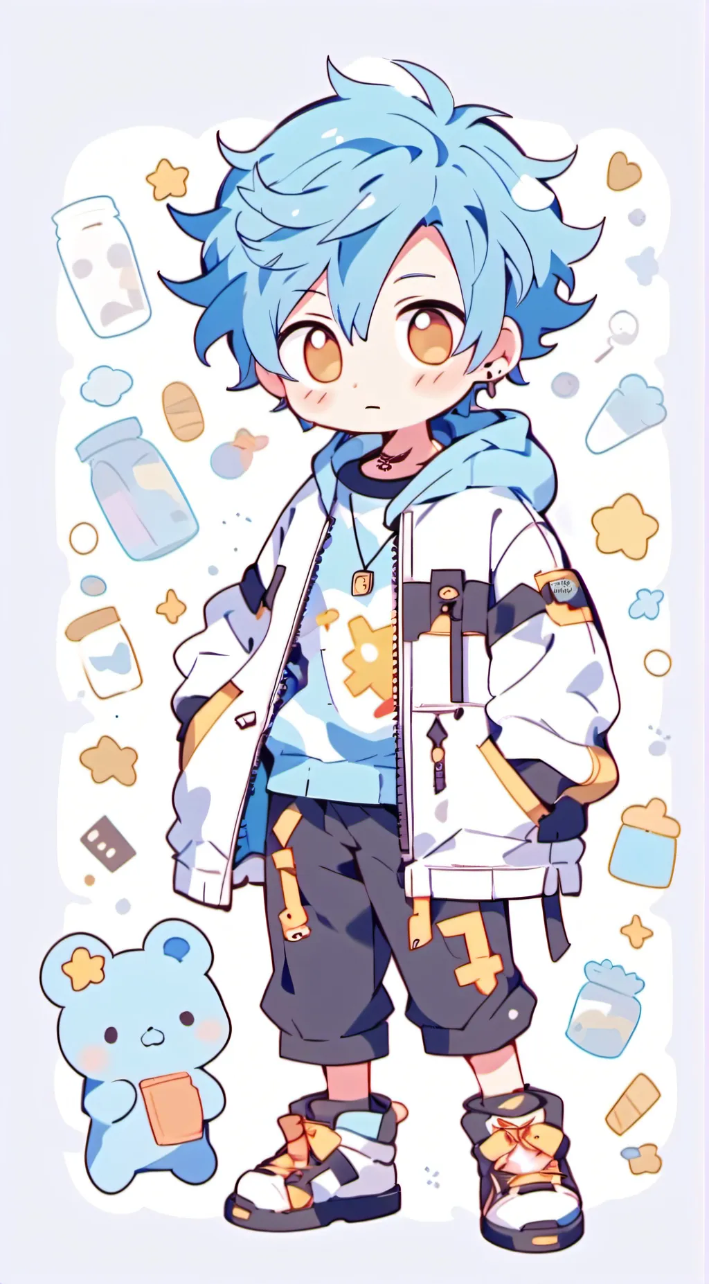 ai character: Jordan  background