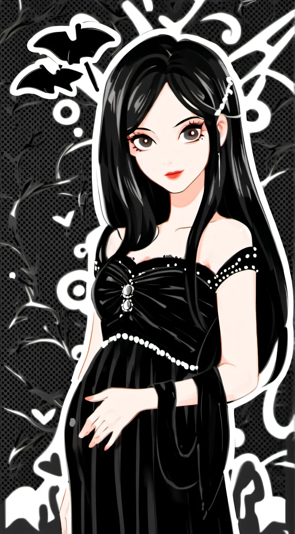 ai character: Martha  background