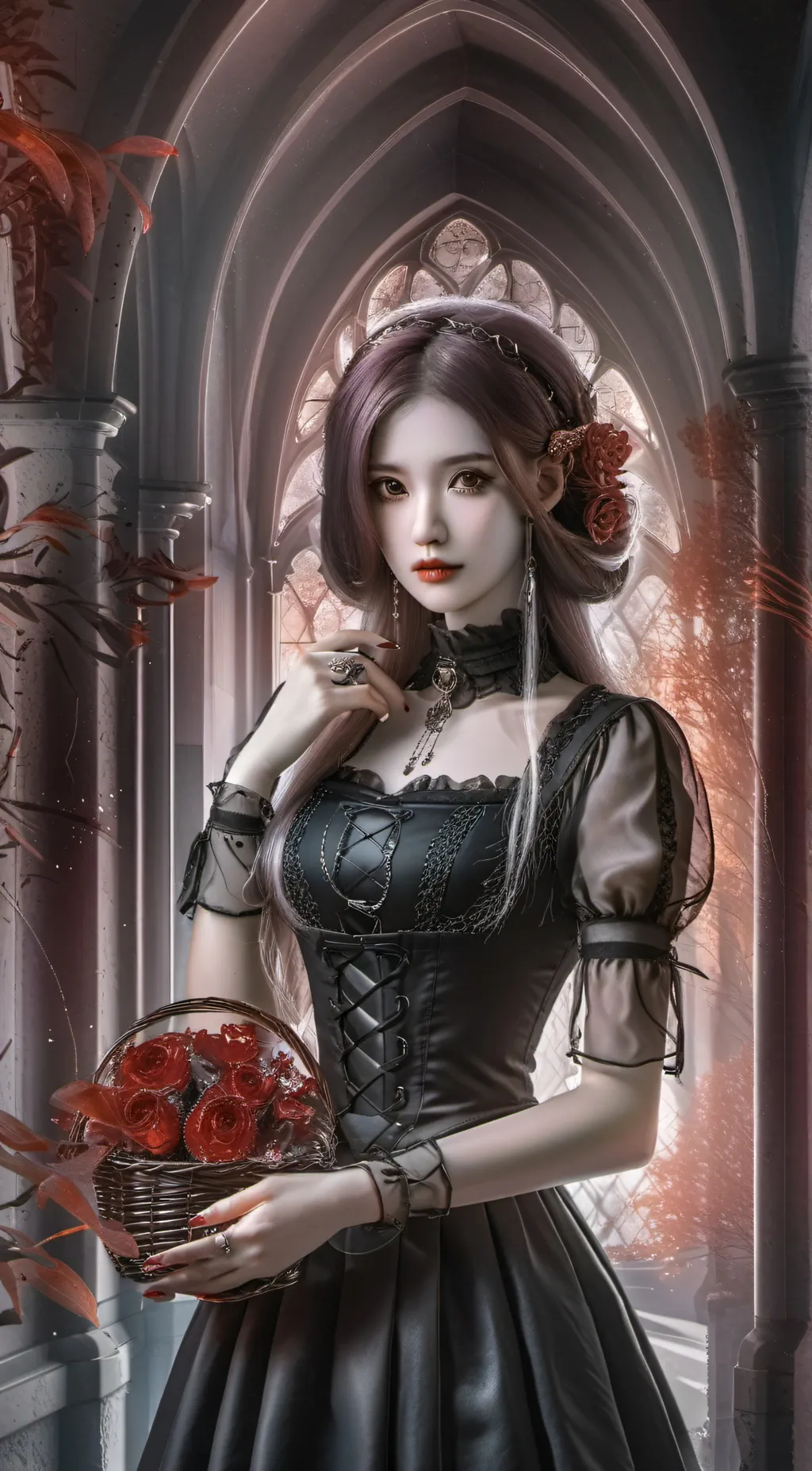 ai character: Vidia background