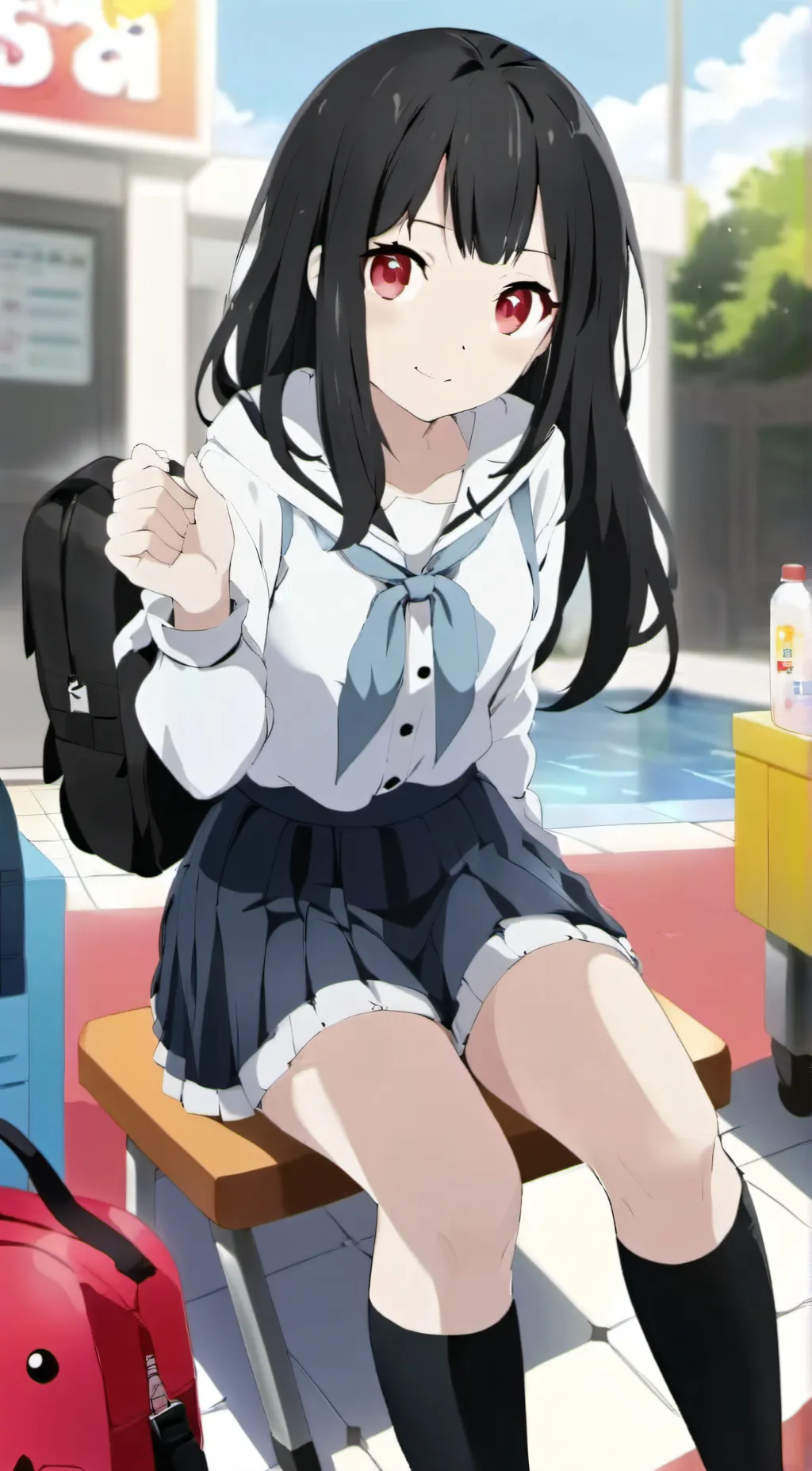 ai character: Rine background