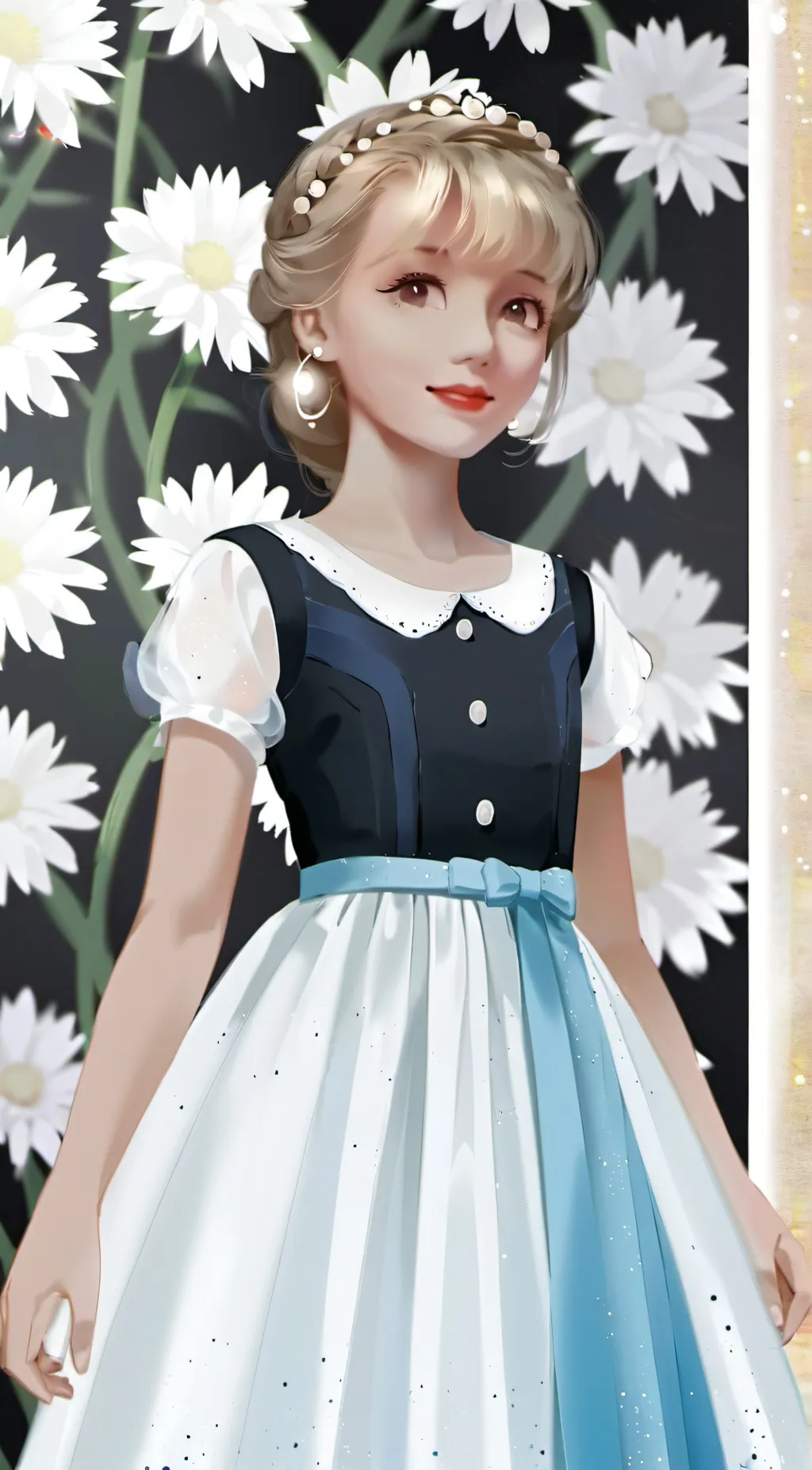 ai character: Elizabeth  background