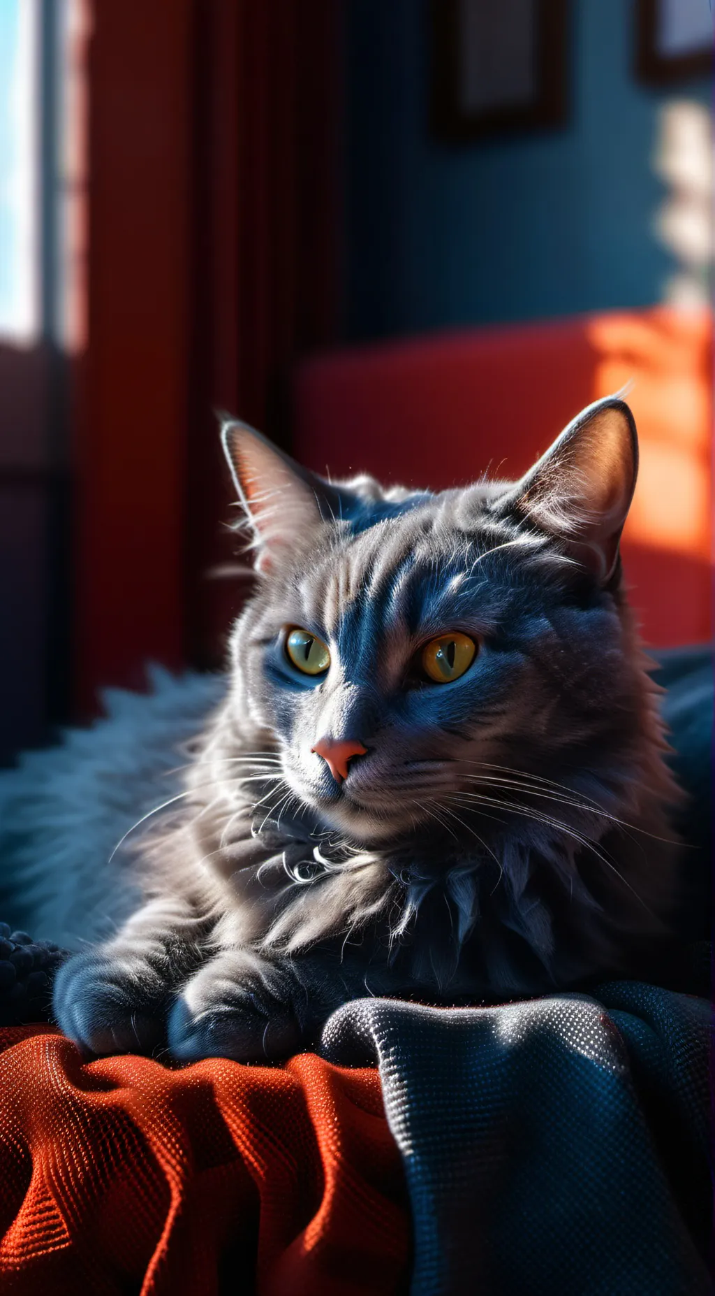 ai character: Misty background