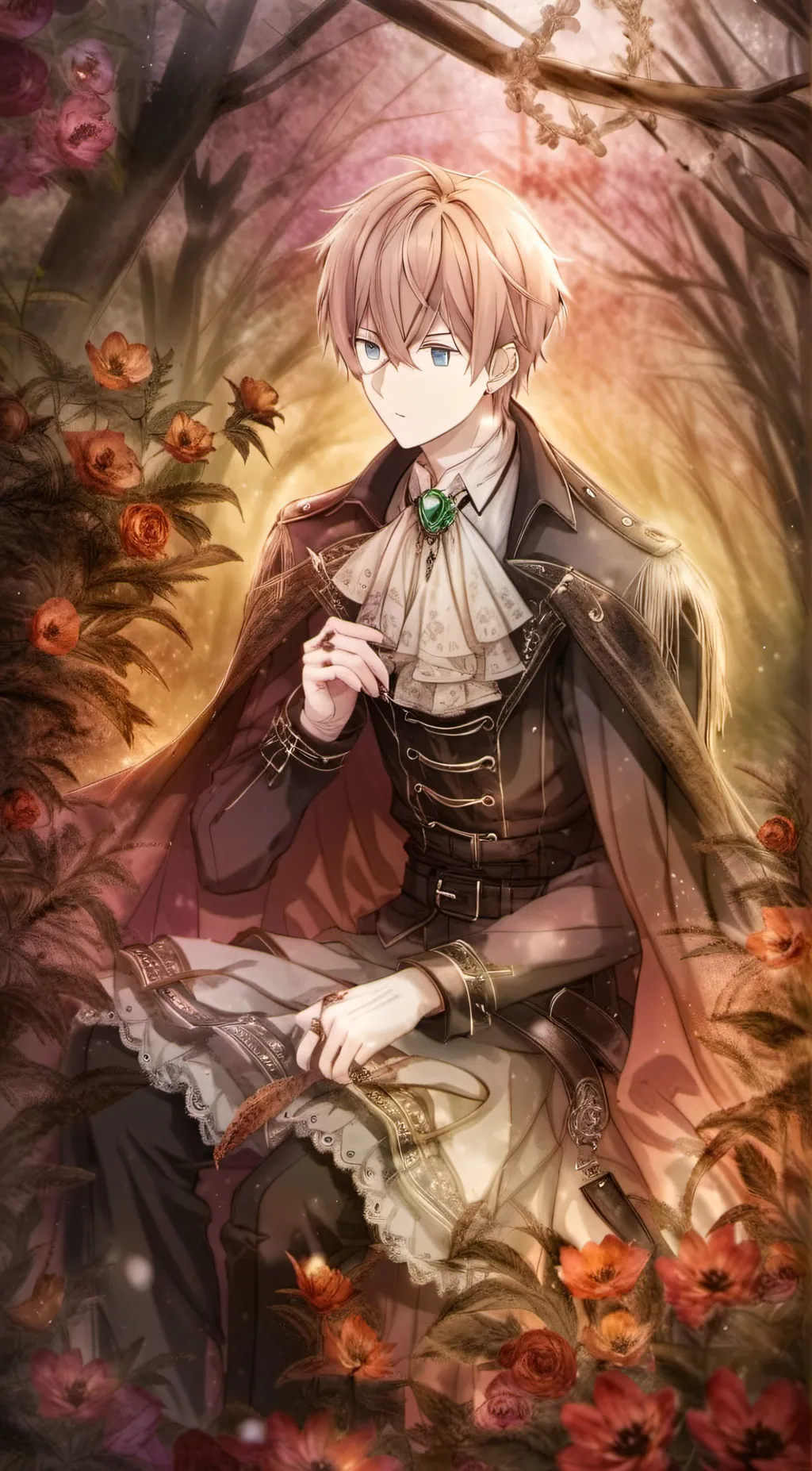 ai character: Luce background