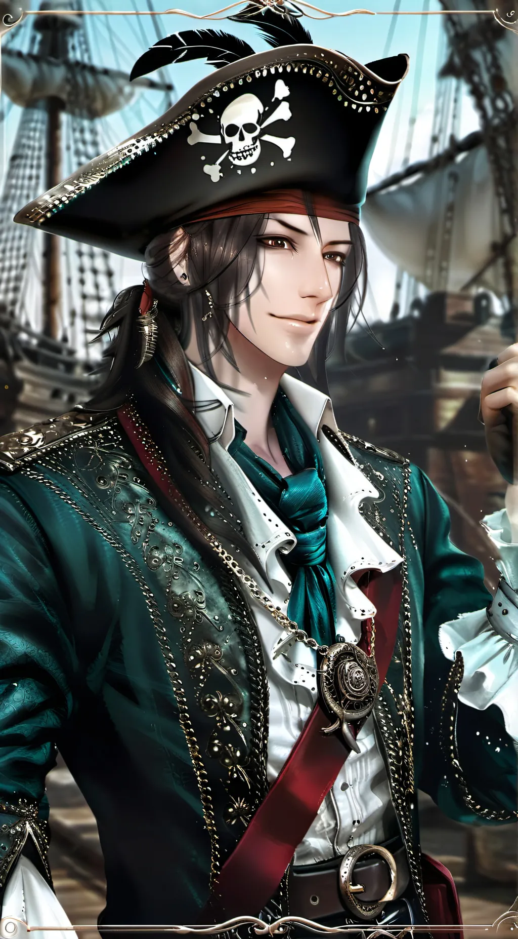 ai character: Captain Scott Dark background