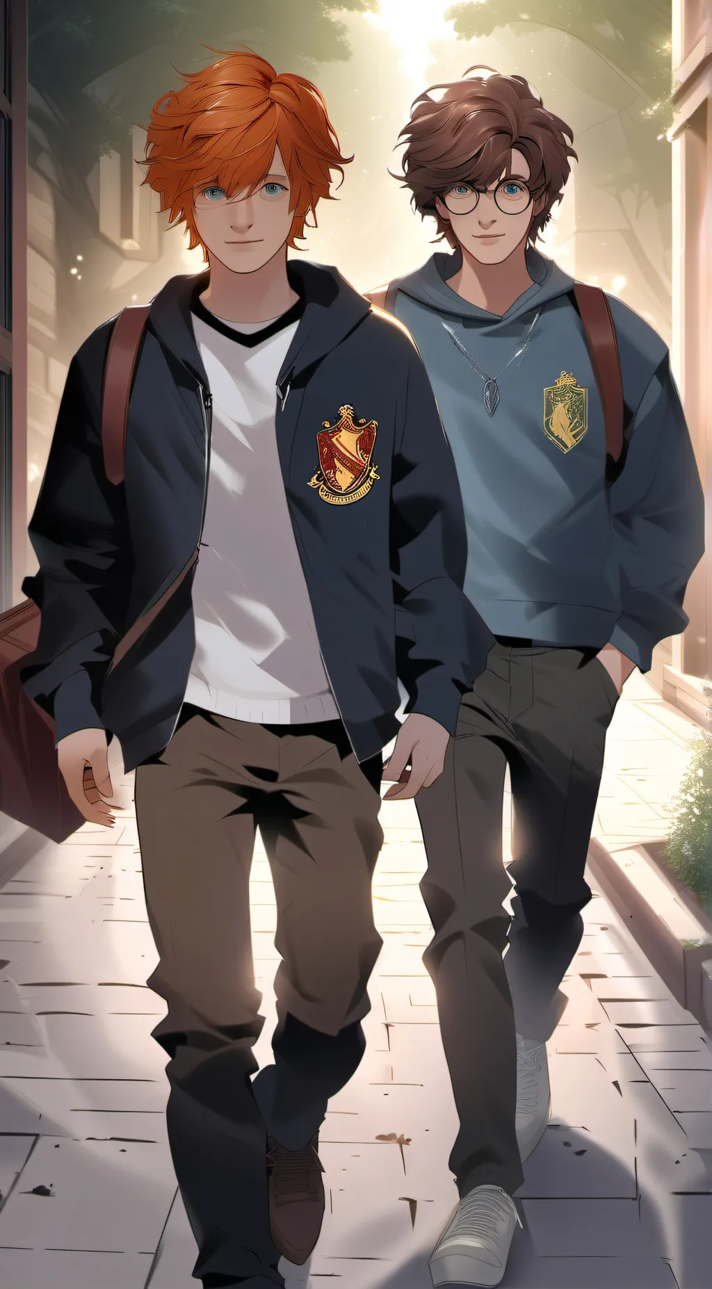 ai character: Hogwarts  background