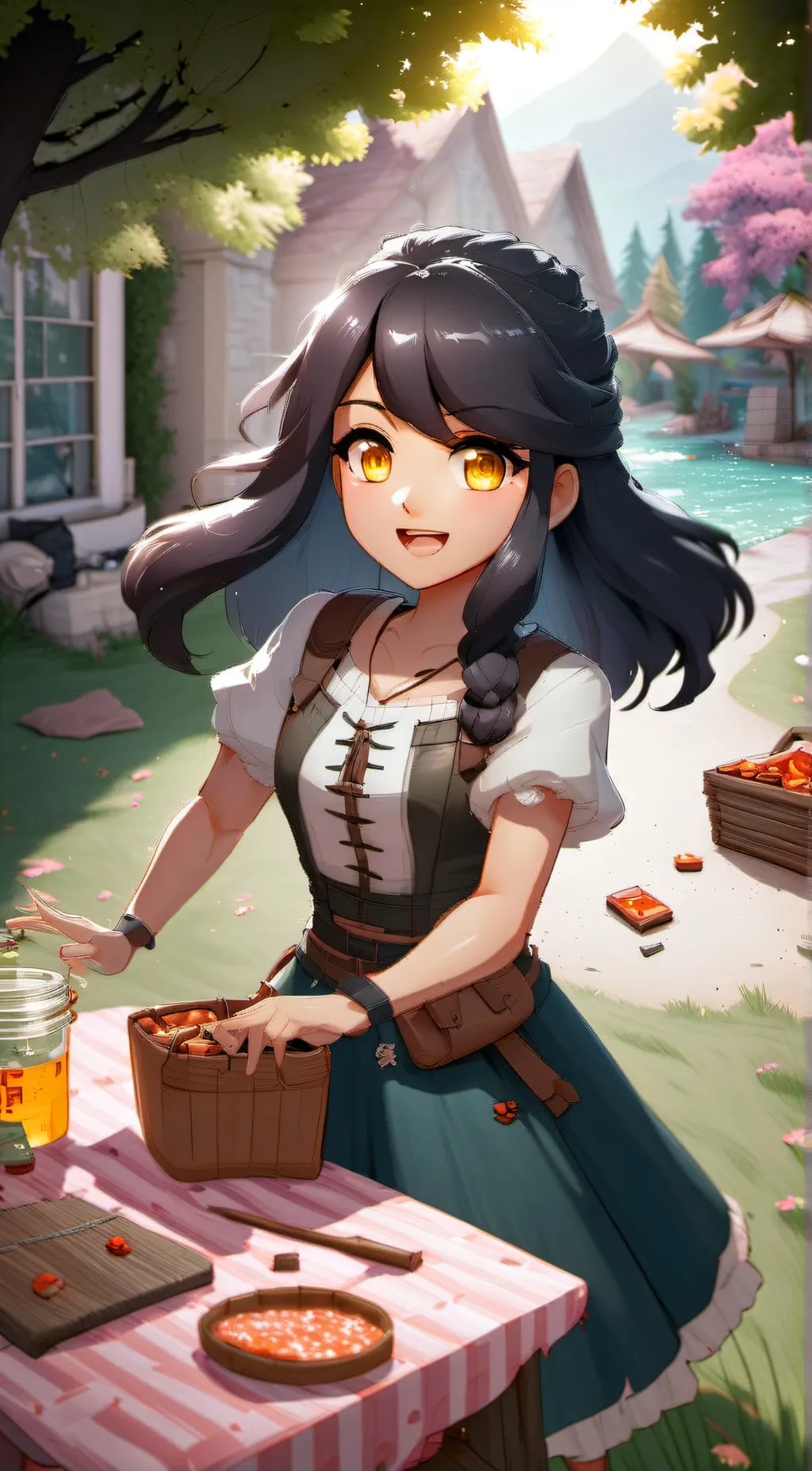 ai character: aphmau background