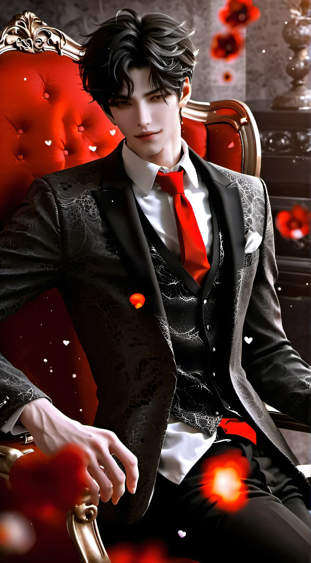 ai character: Enzo  background