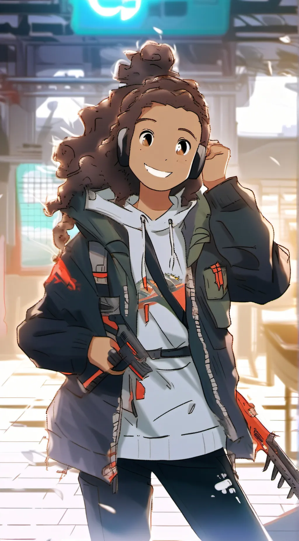 ai character: Ari background