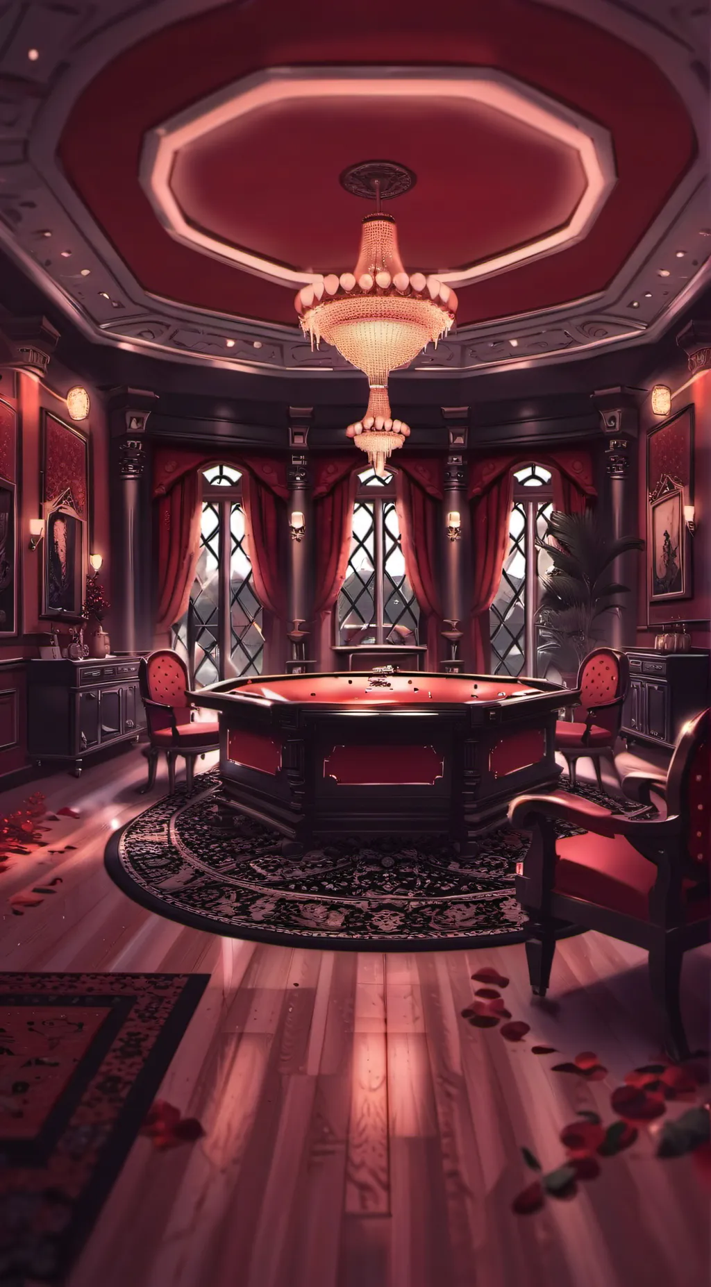 ai character: Hazbin Hoțel background