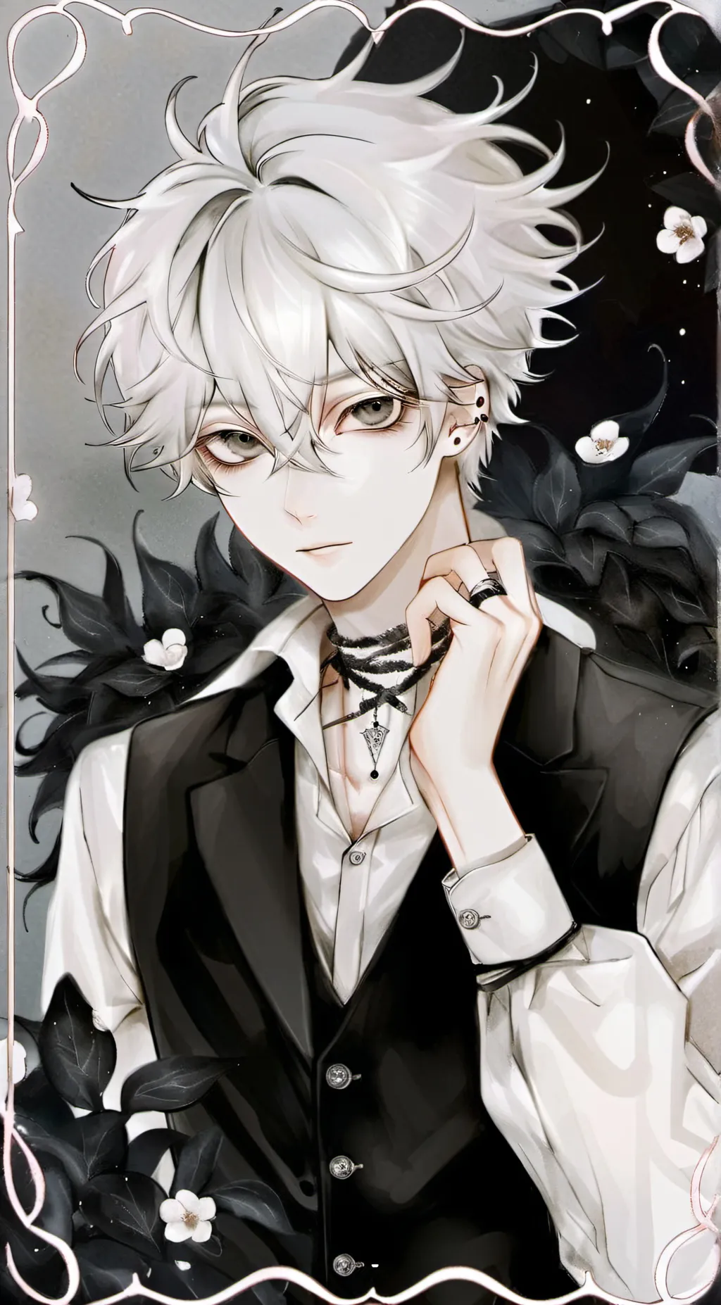 ai character: Zen background