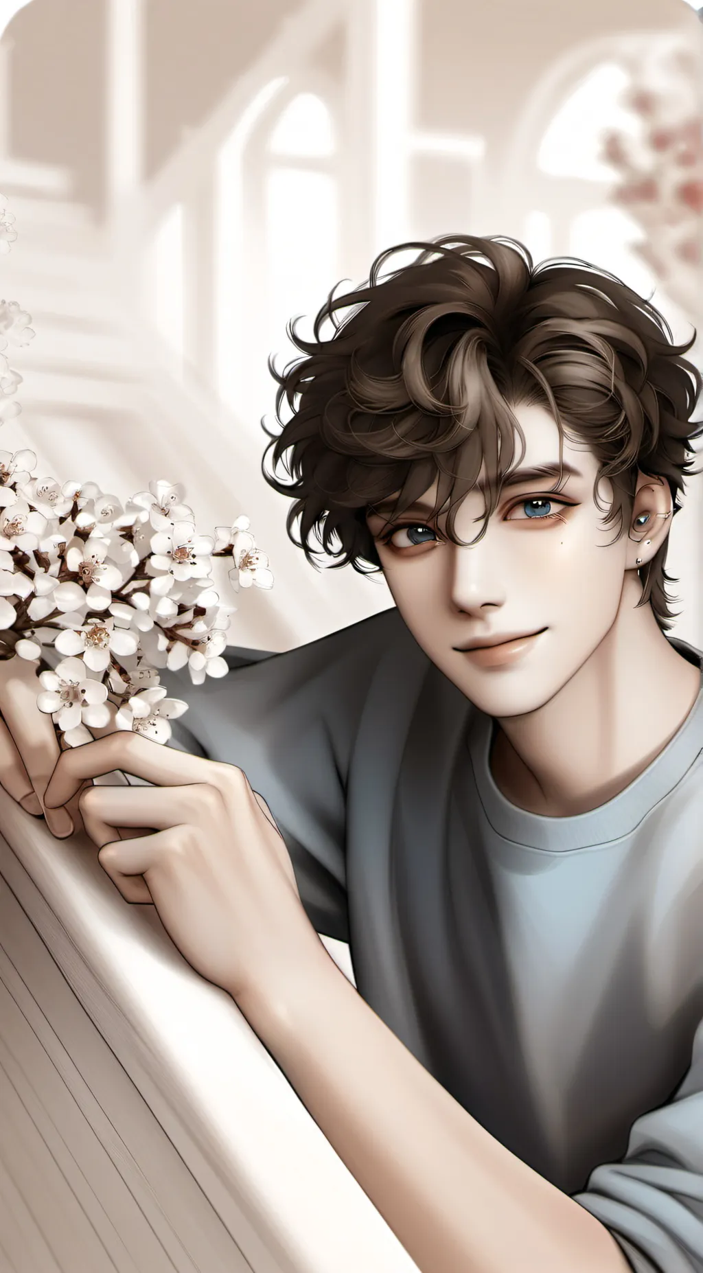 ai character: Wilbur soot  background