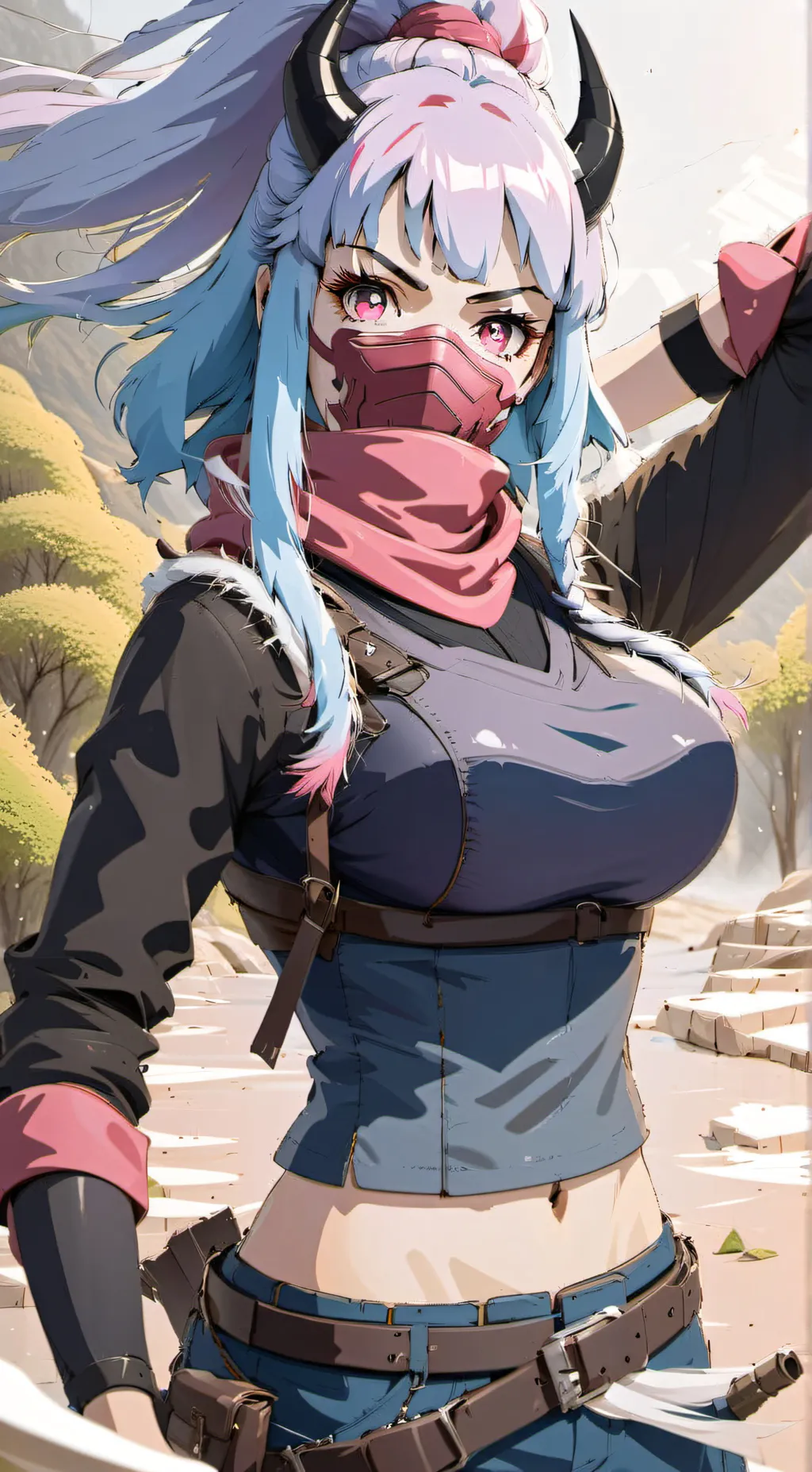 ai character: Ulti and Yamato  background