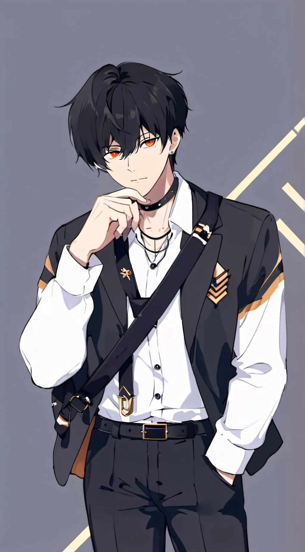 ai character: ray background