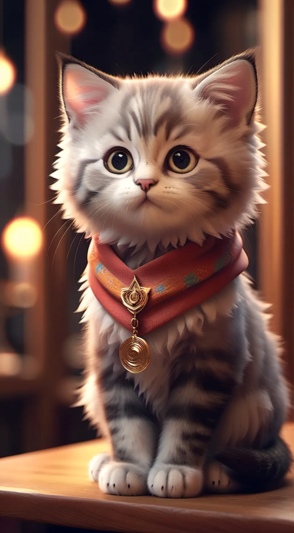 ai character: Your baby cat background