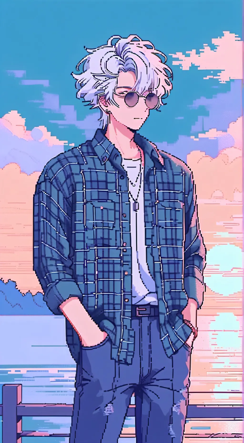 ai character: Blake background