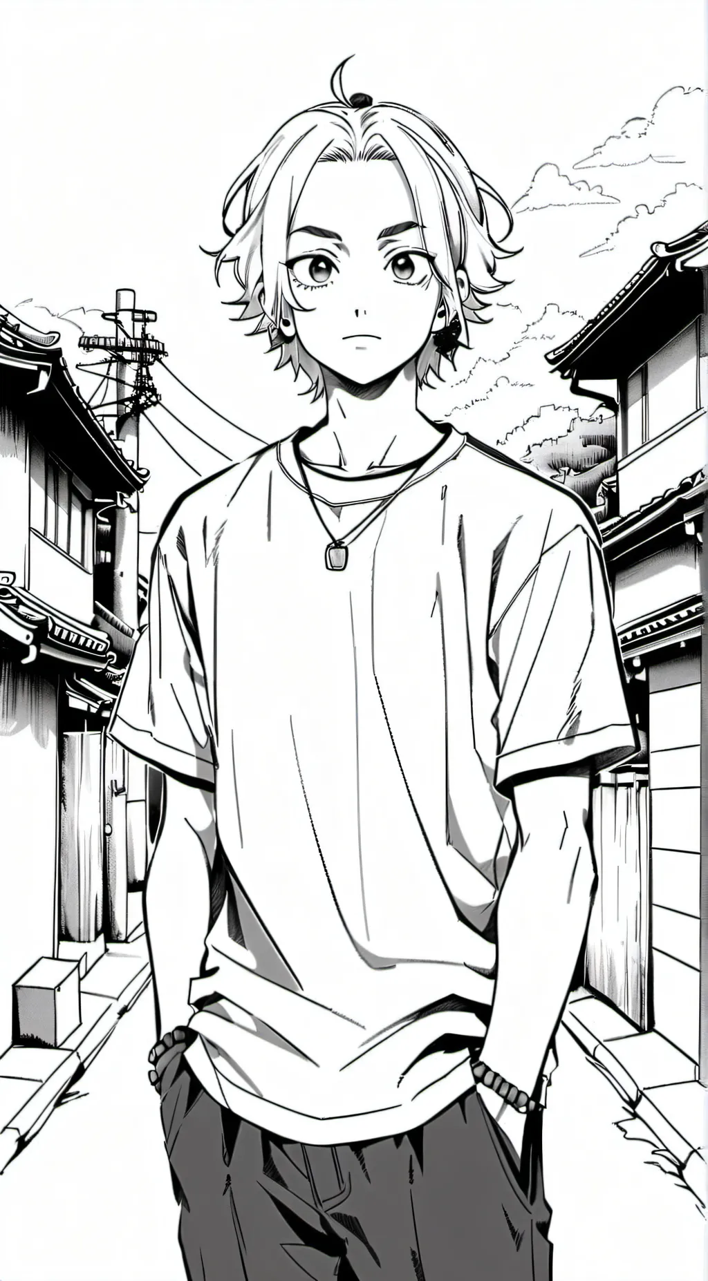 ai character: MIKEY SANO background