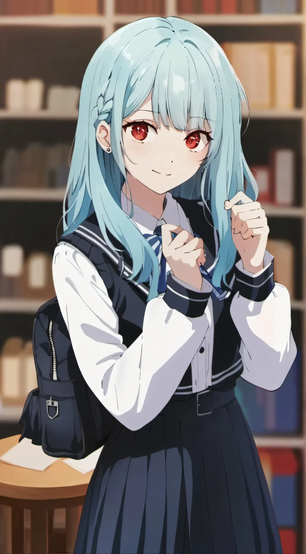 ai character: xzui background