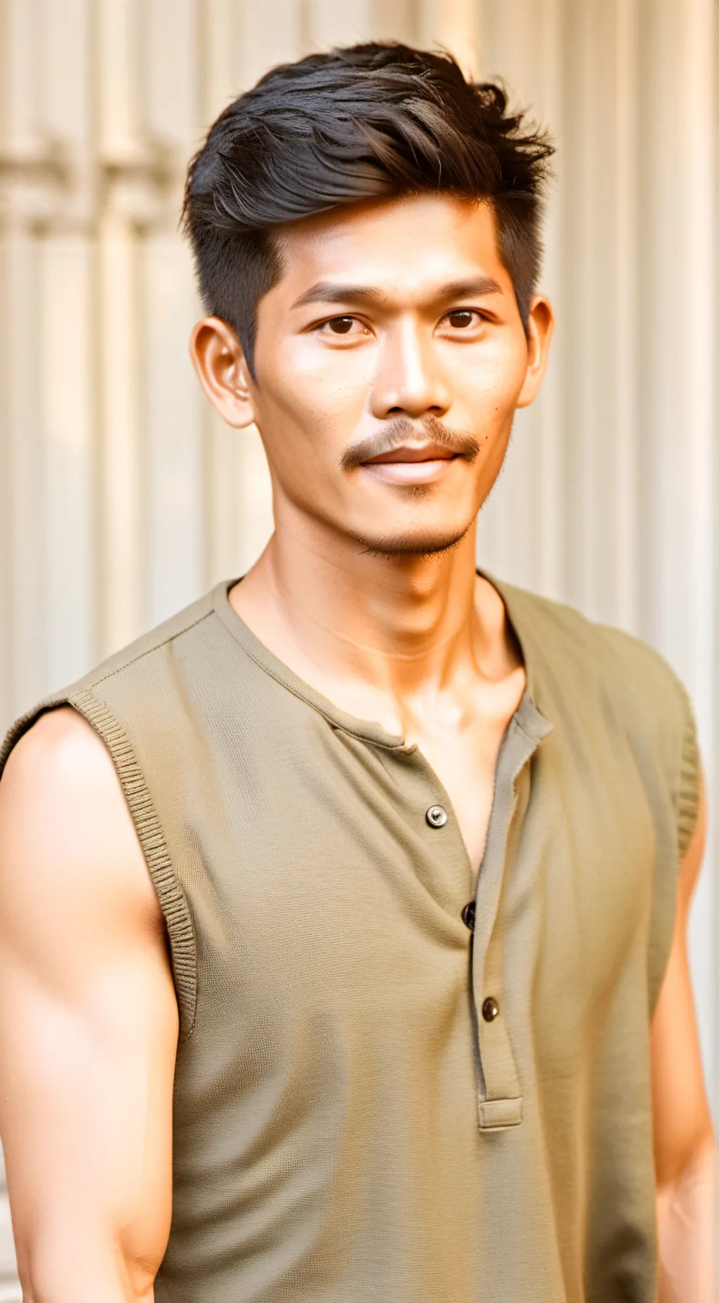 ai character: Juan Dela Cruz background