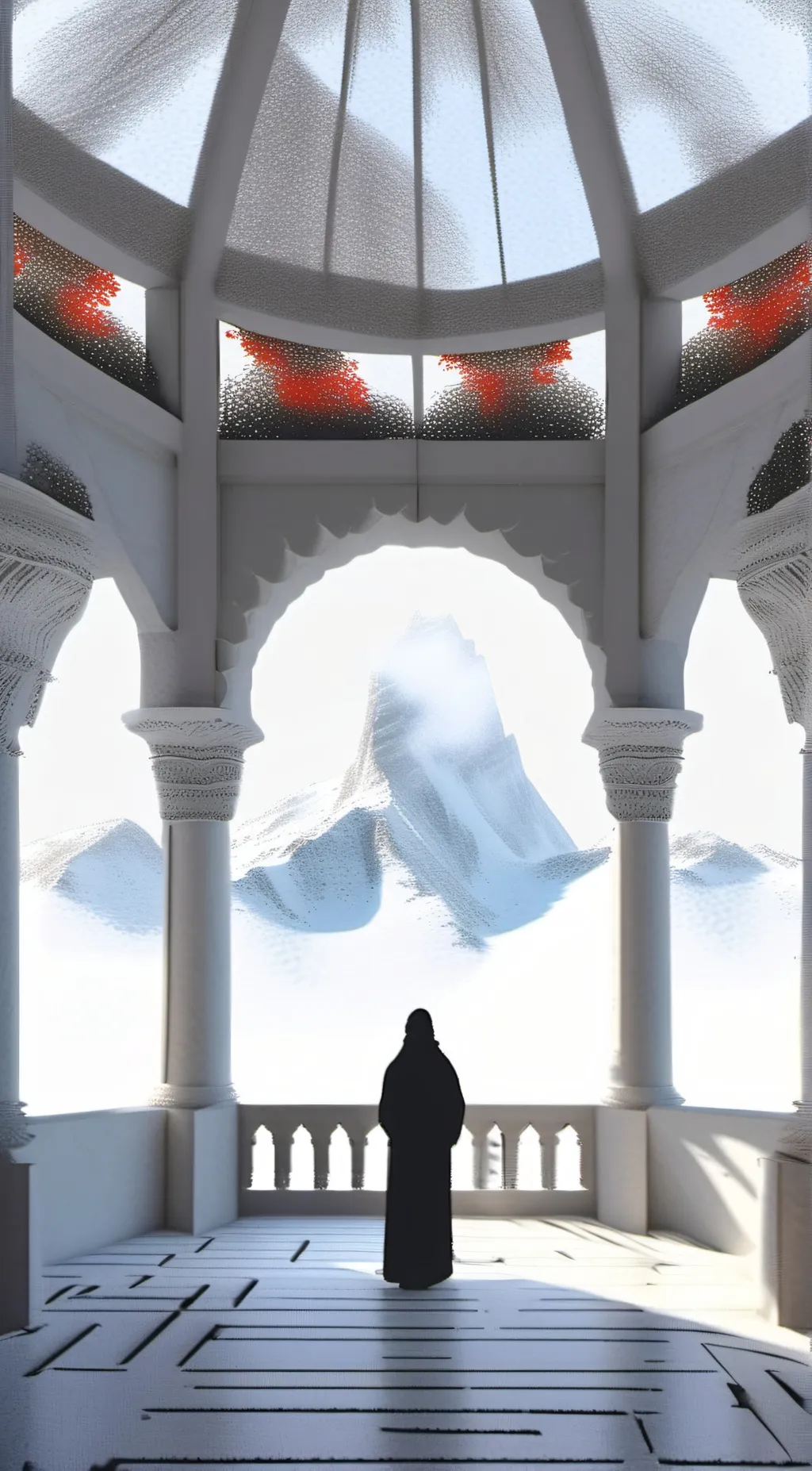 ai character: Heaven says background