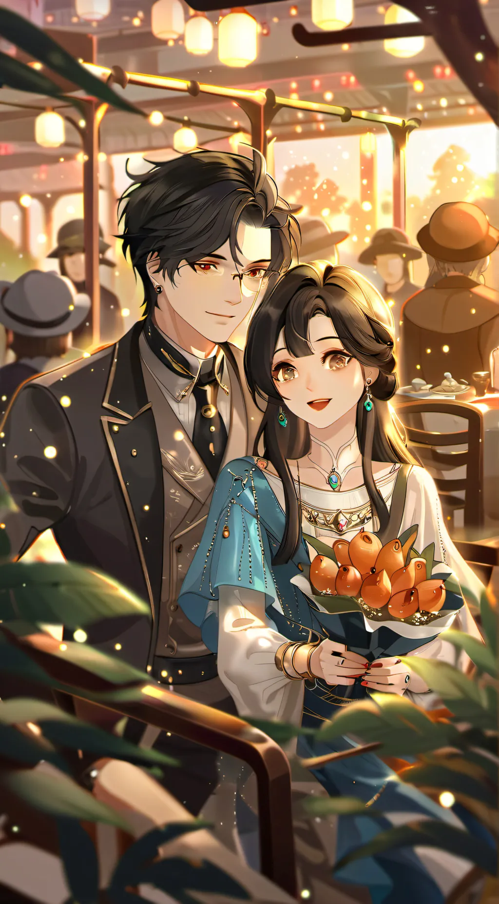 ai character: jay~ background