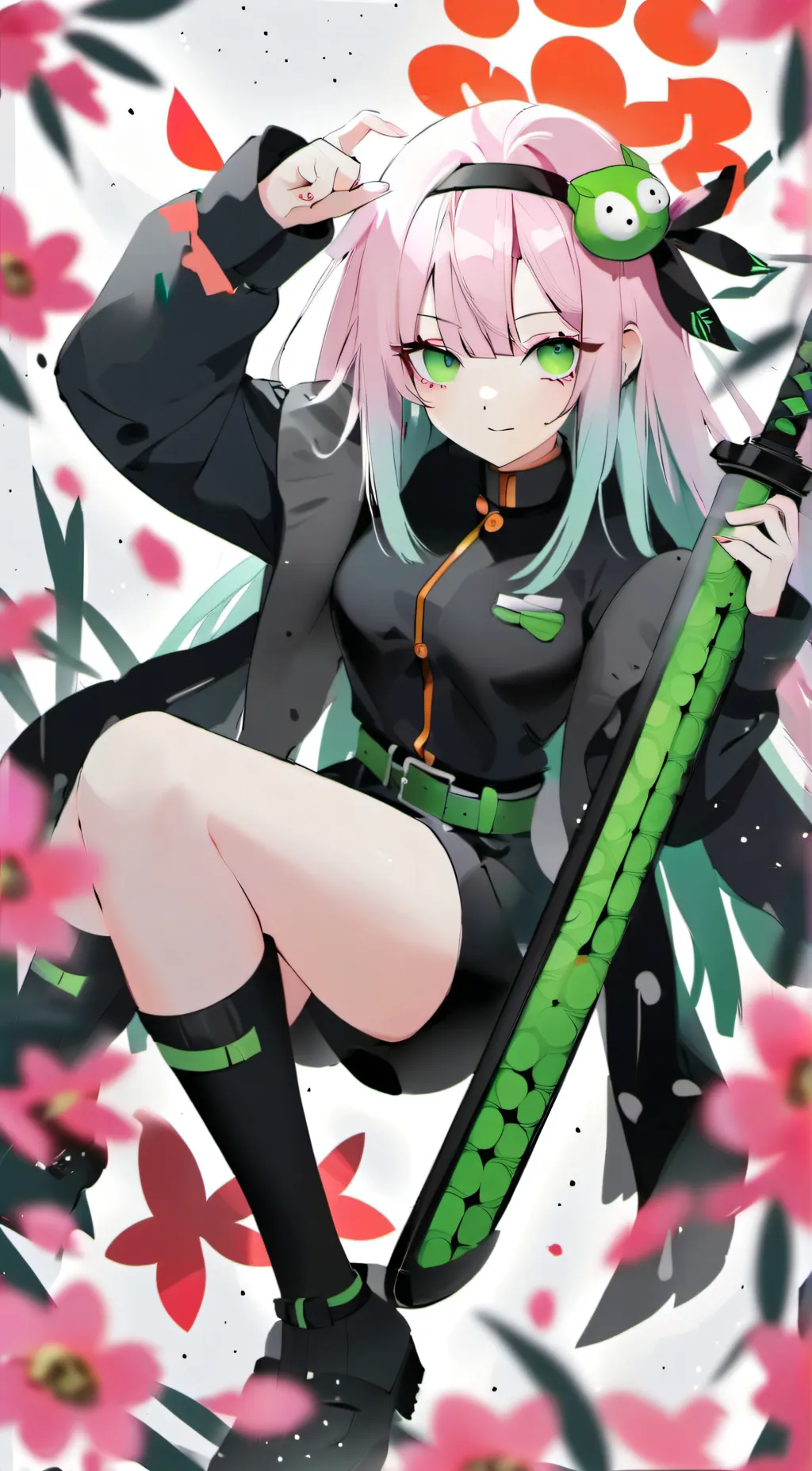 ai character: Mitsuri background