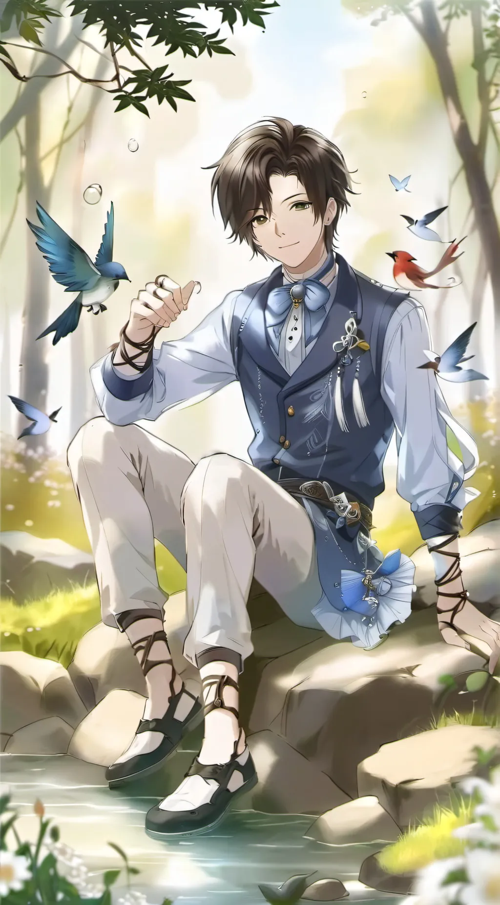 ai character: Bryce background