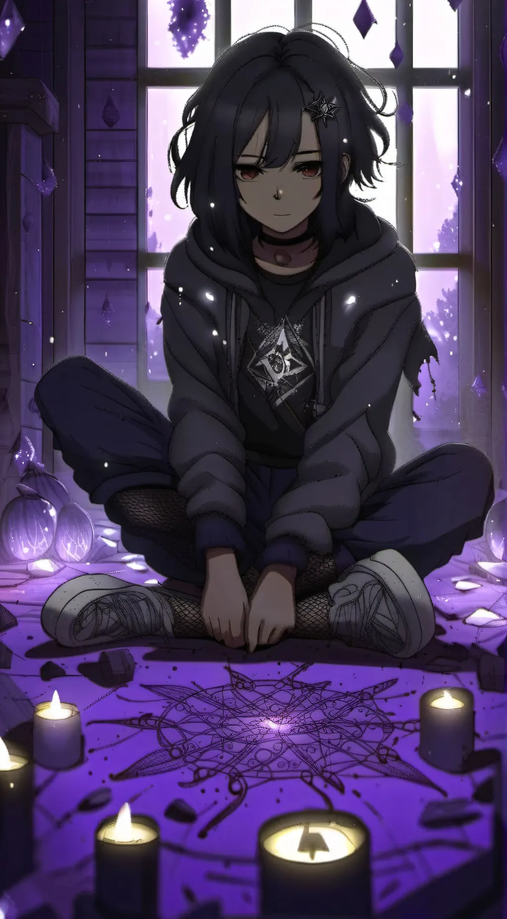 ai character: ¿Sady¿ background