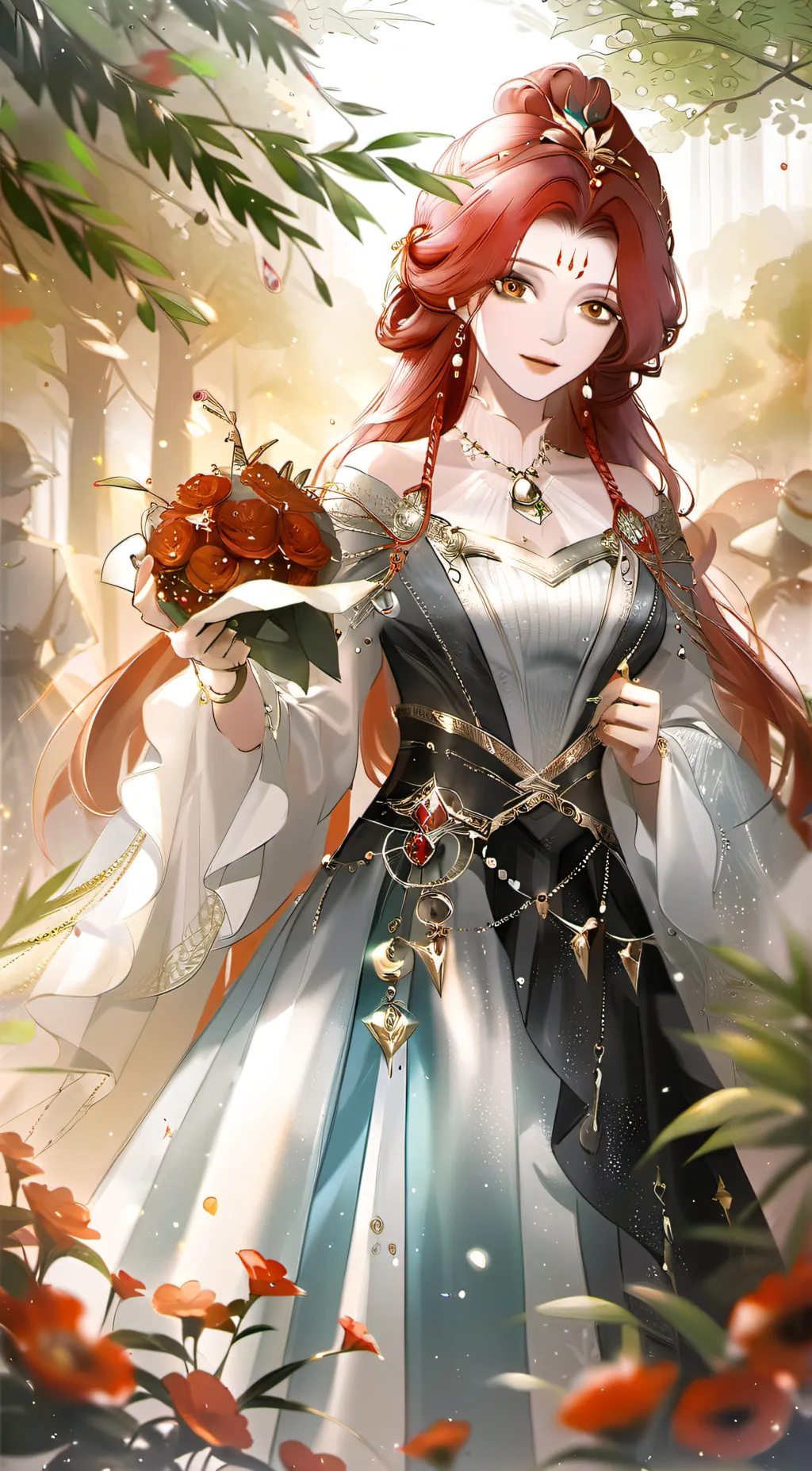 ai character: Akari desmond background