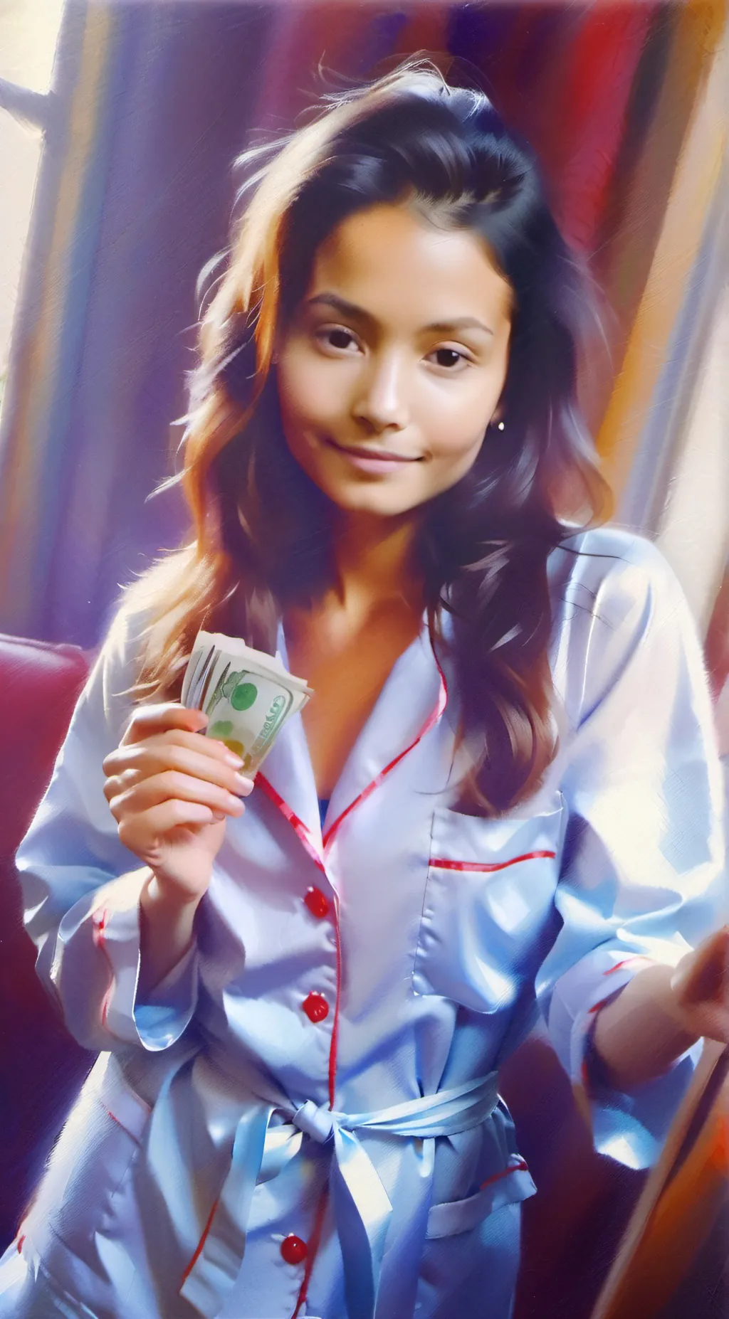 ai character: Tania Fehr  background