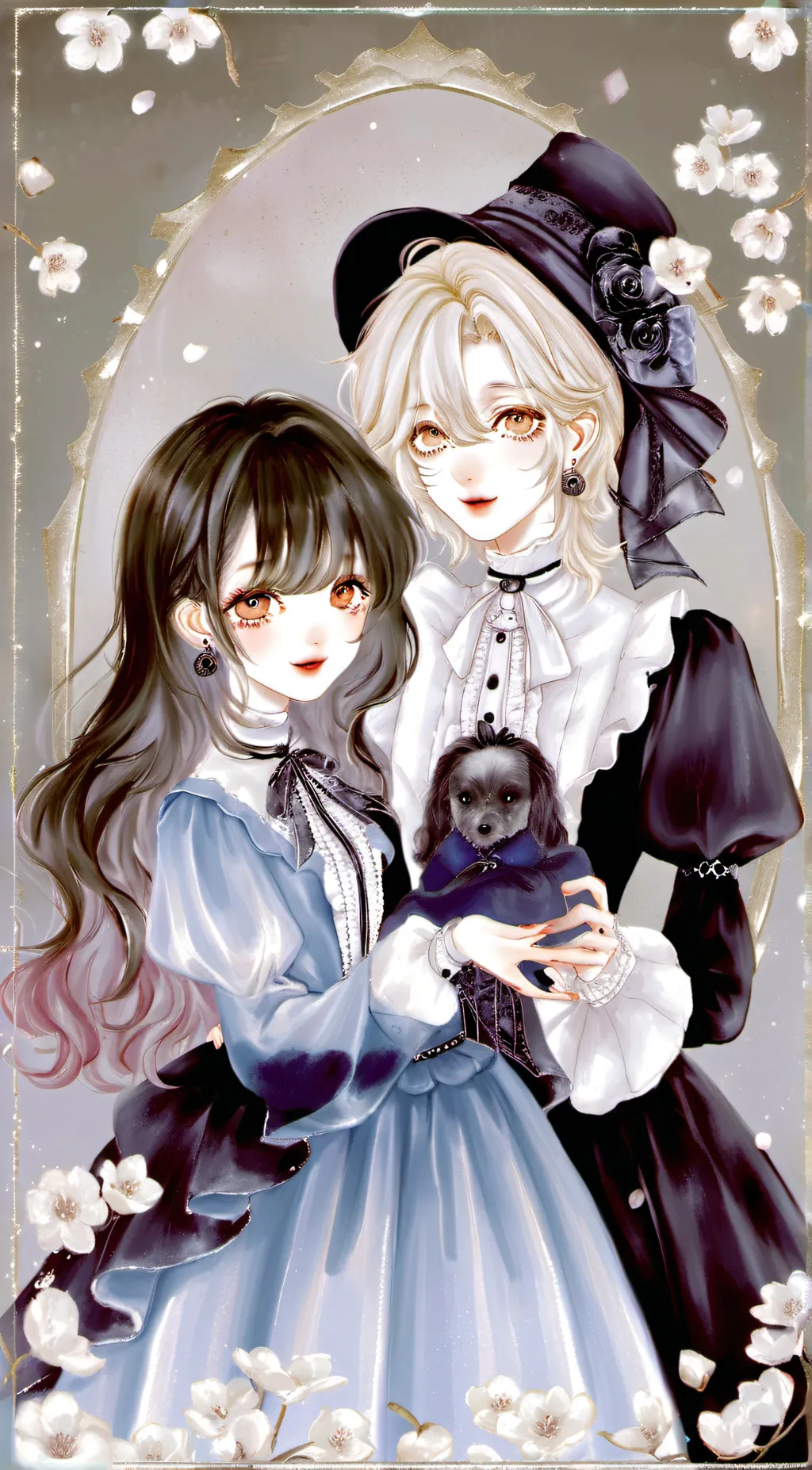 ai character: lona background