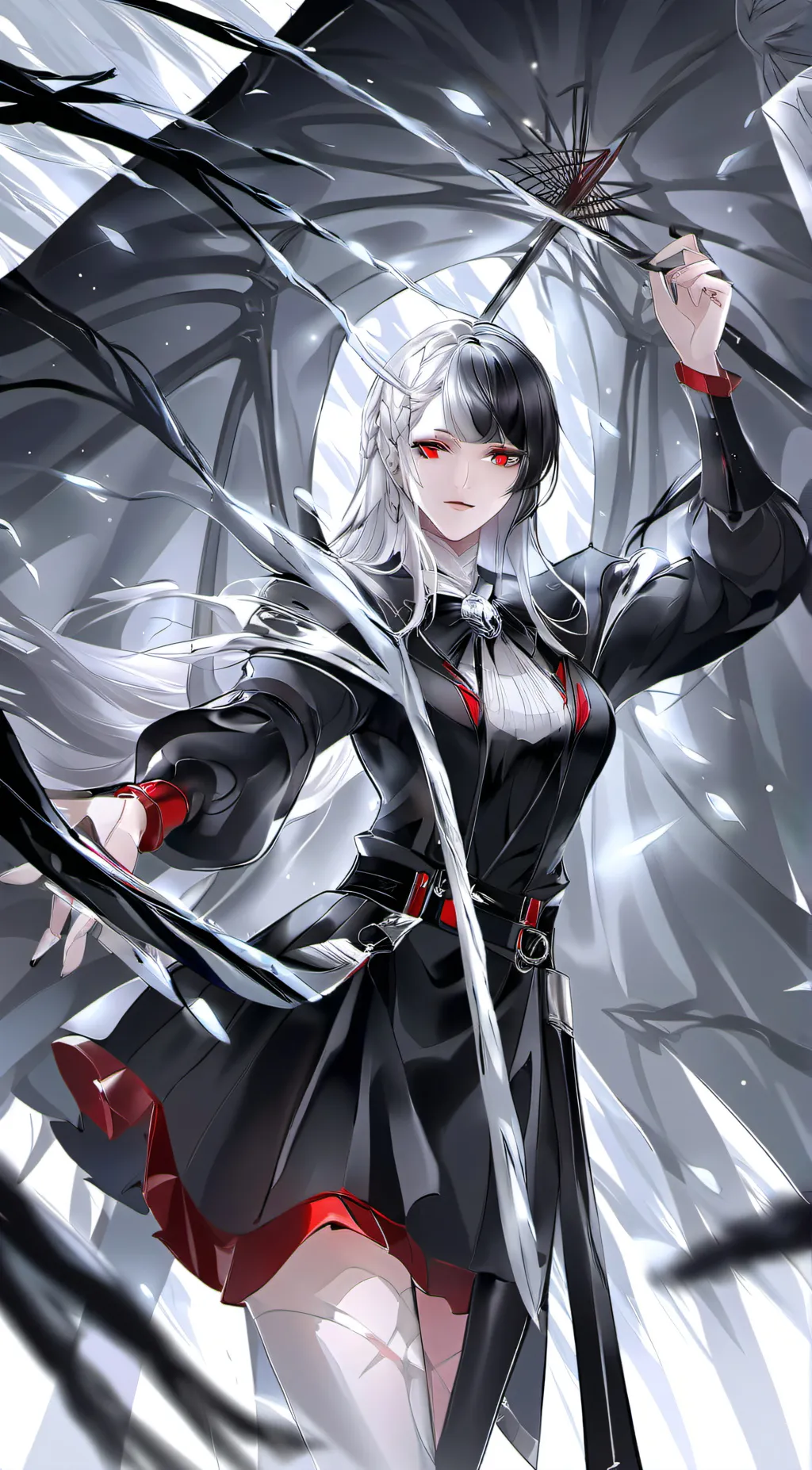 ai character: Mirai background