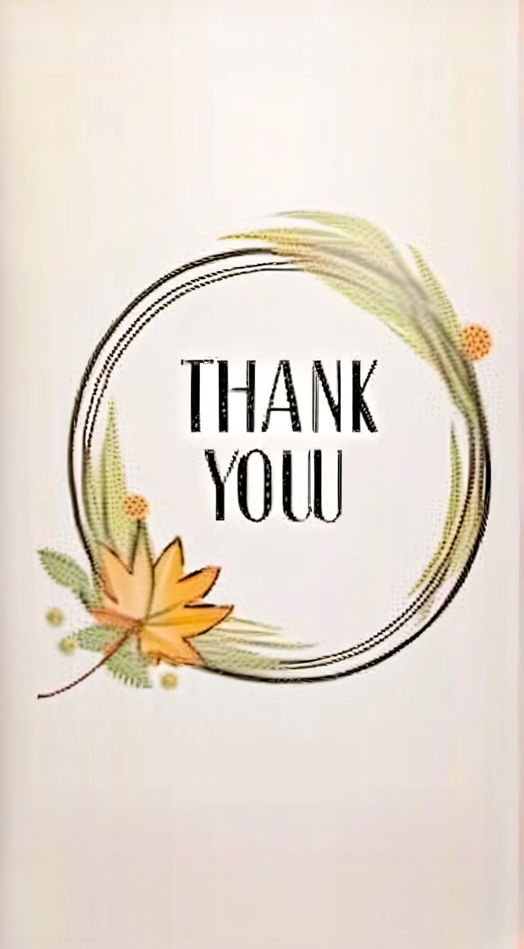 ai character: a thanks background