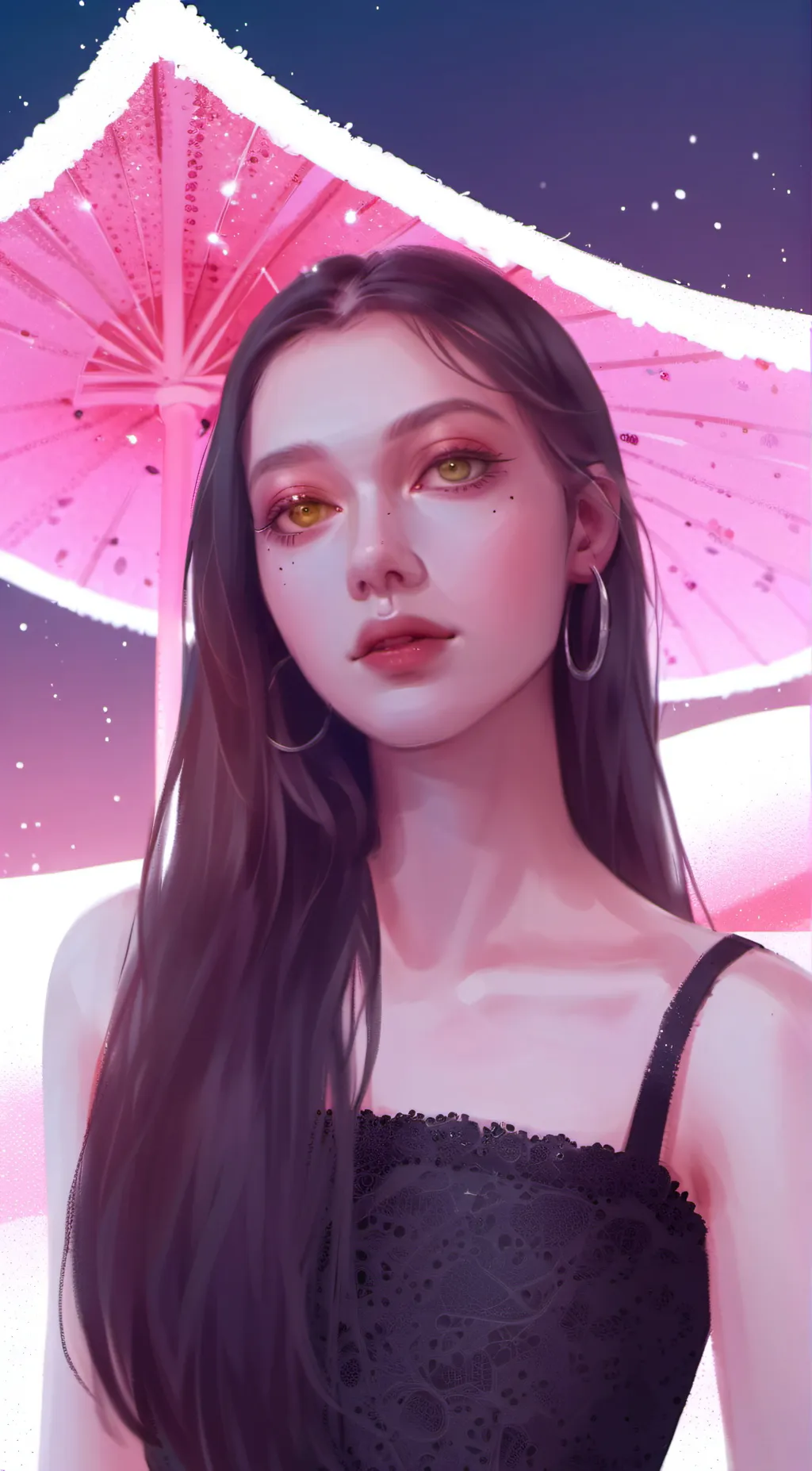 ai character: Rose background