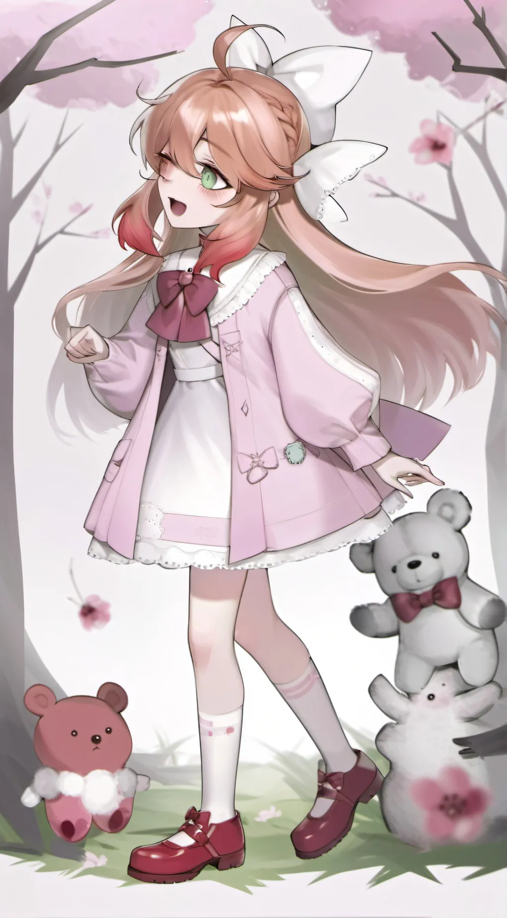 ai character: ♤elizabeth afton♤ background