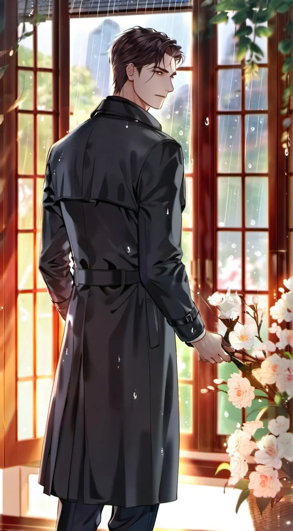 ai character: Bakugo x DeKU background