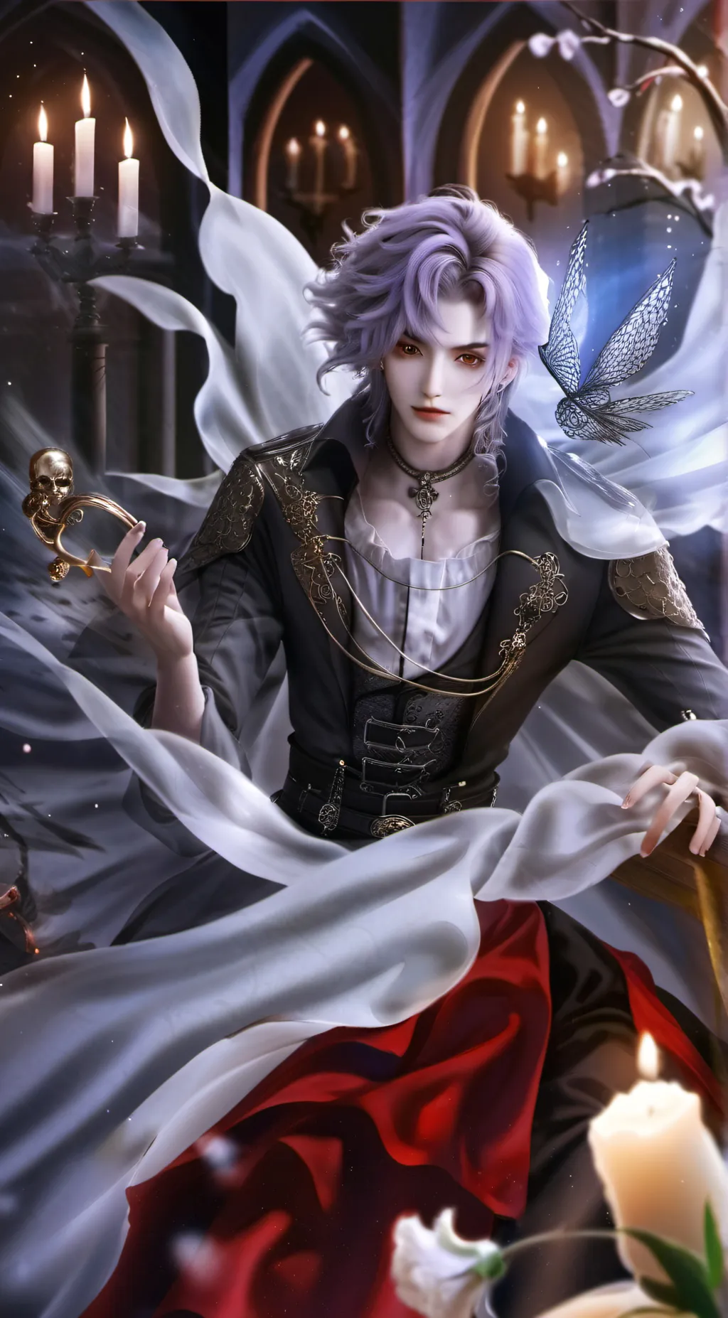 ai character: Bloom background