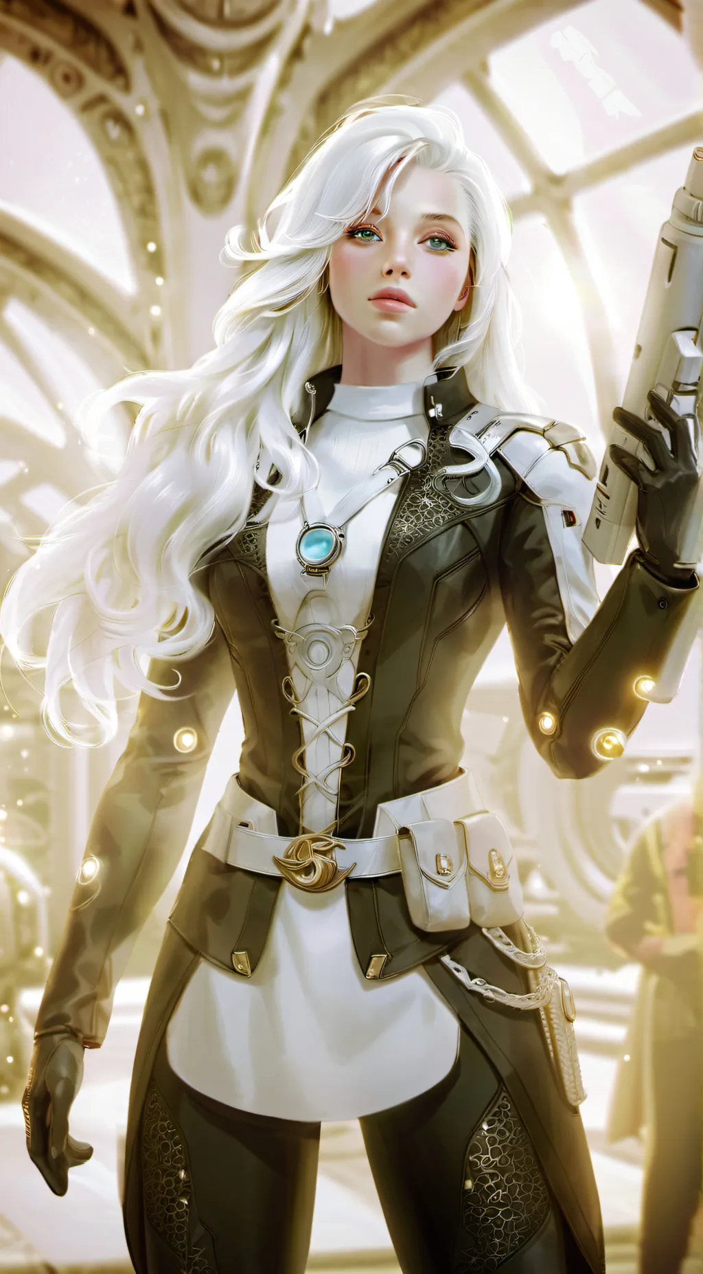 ai character: EsseL Eleese background