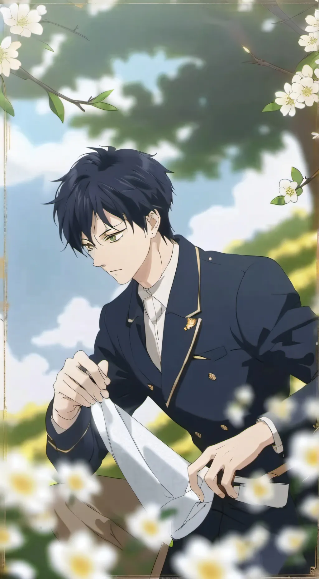 ai character: Megumi Fushiguro♡ background