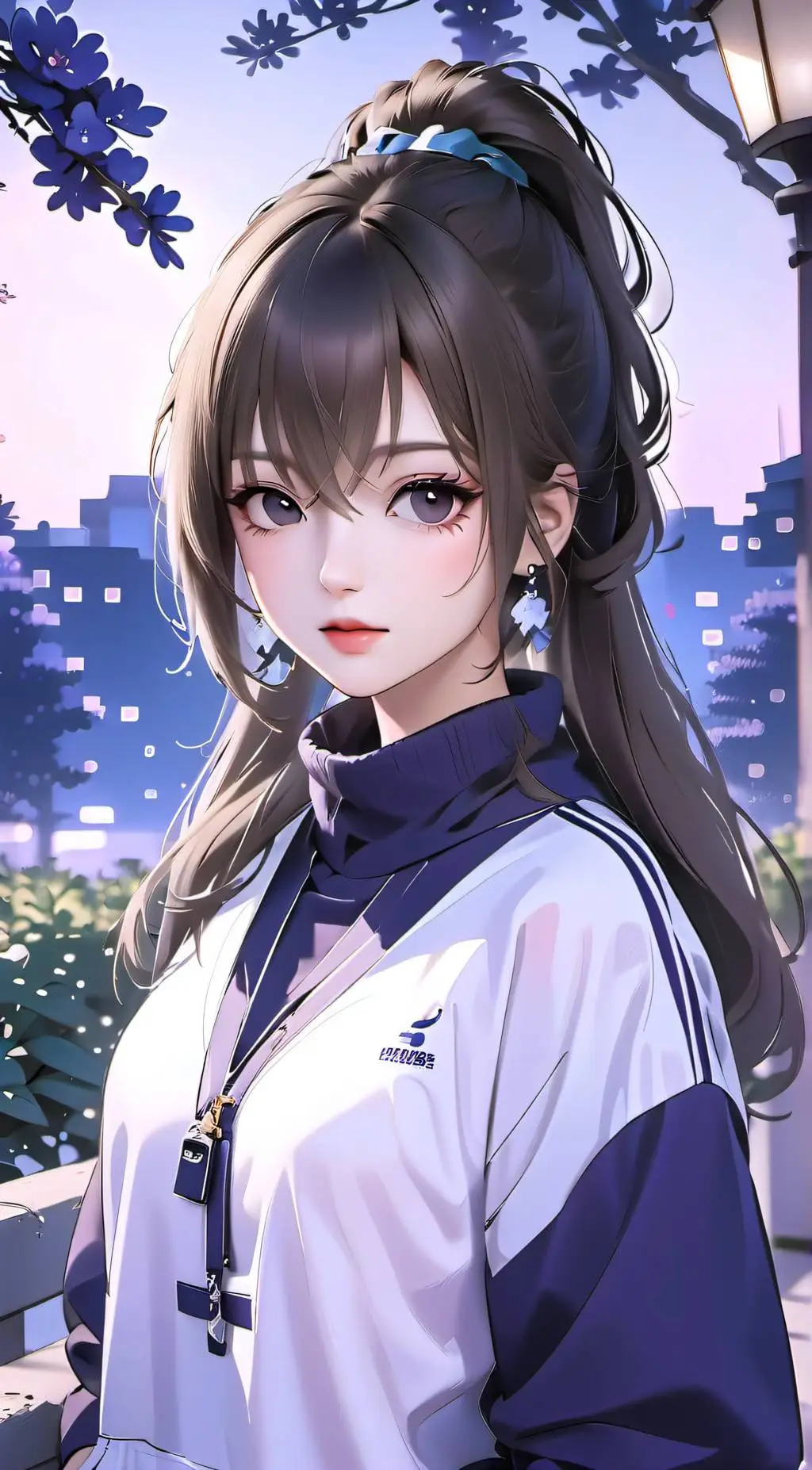 ai character: Dusk Del Luna background