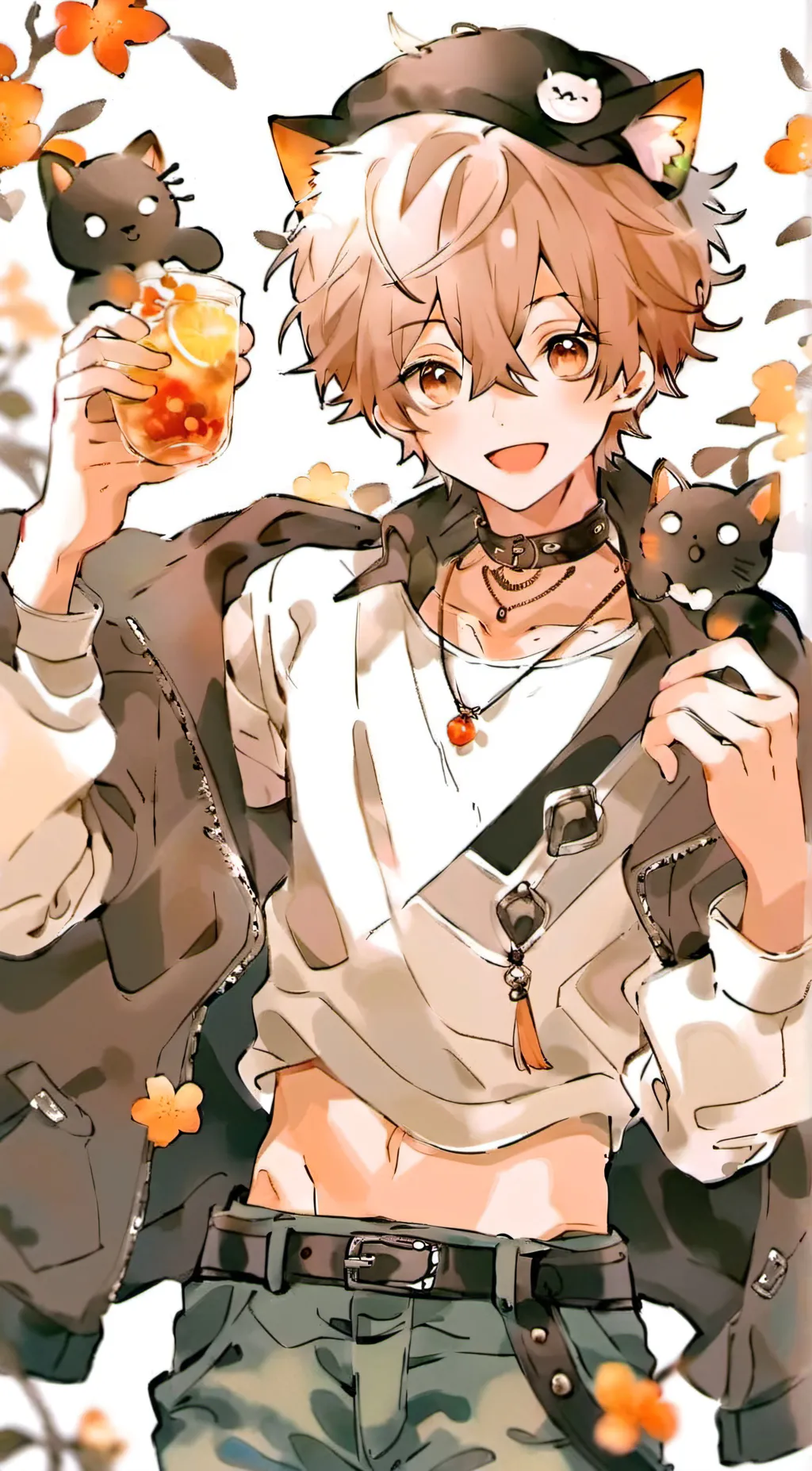 ai character: ¥ Michelle ¥ background