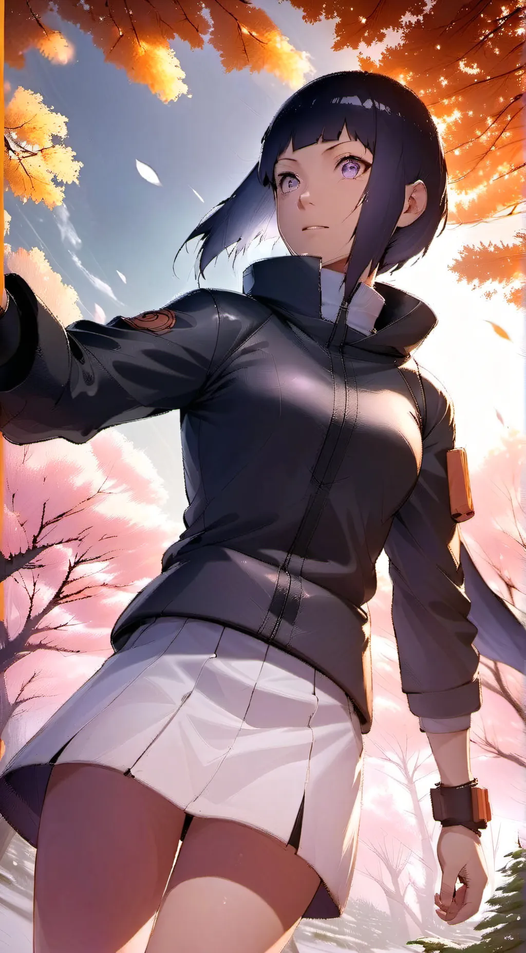 ai character: Hinata😍💍 background