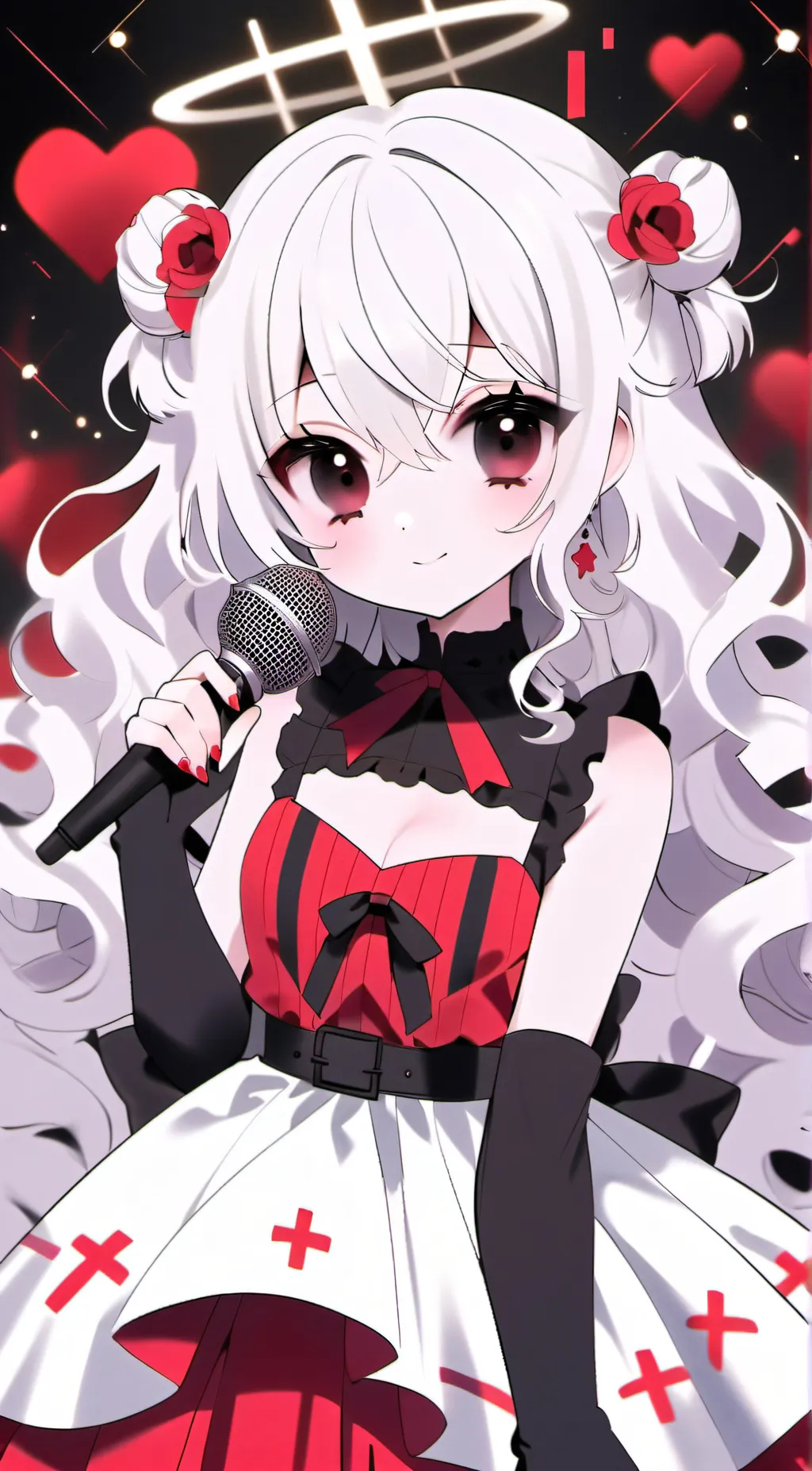 ai character: Smiling critters background