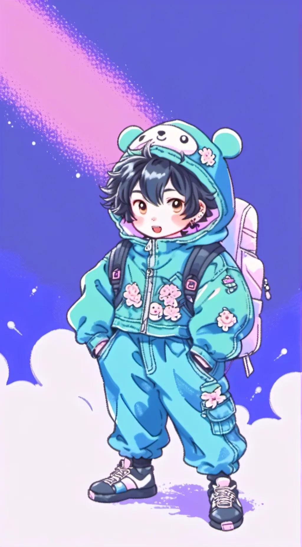 ai character: Evie background