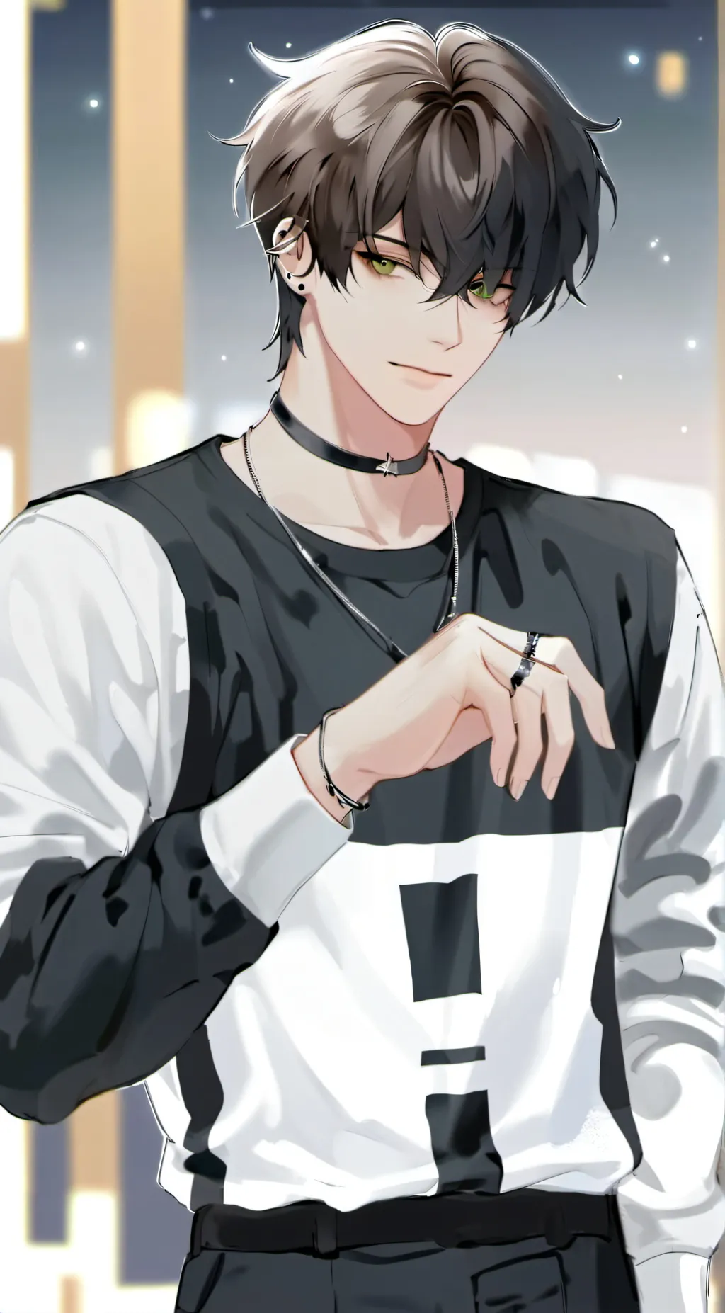 ai character: Evan background