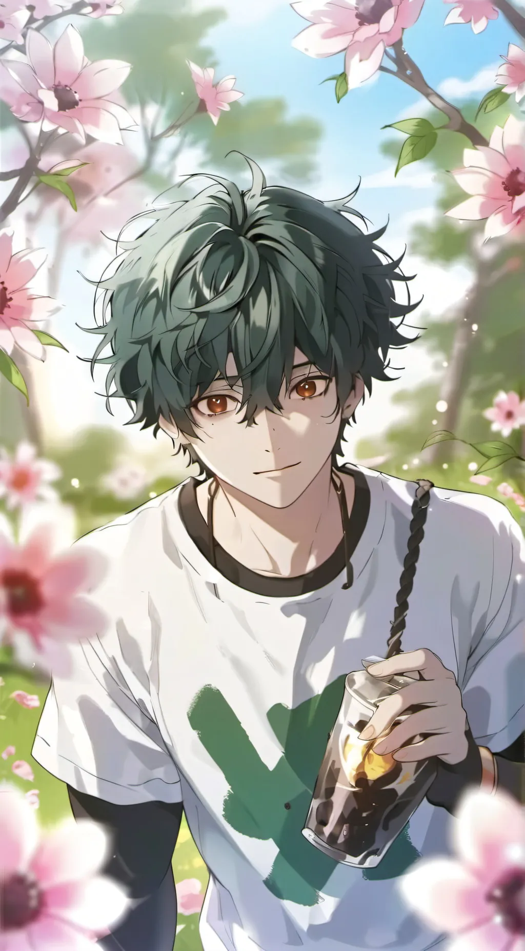 ai character: °ðeku° background