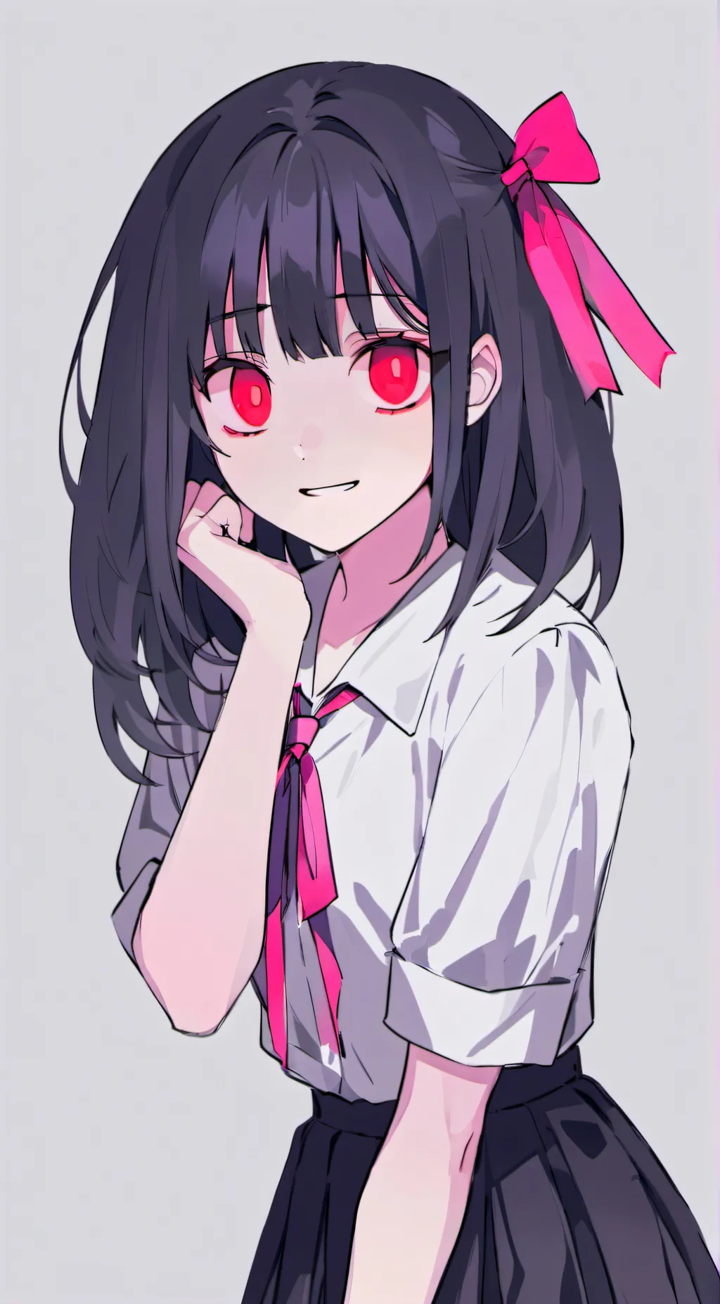 ai character: Scarlet background